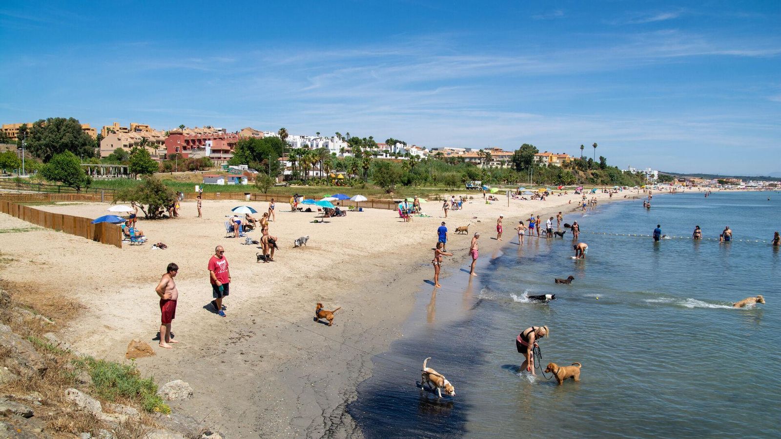 Playa de La Concha. Playa de La Concha.