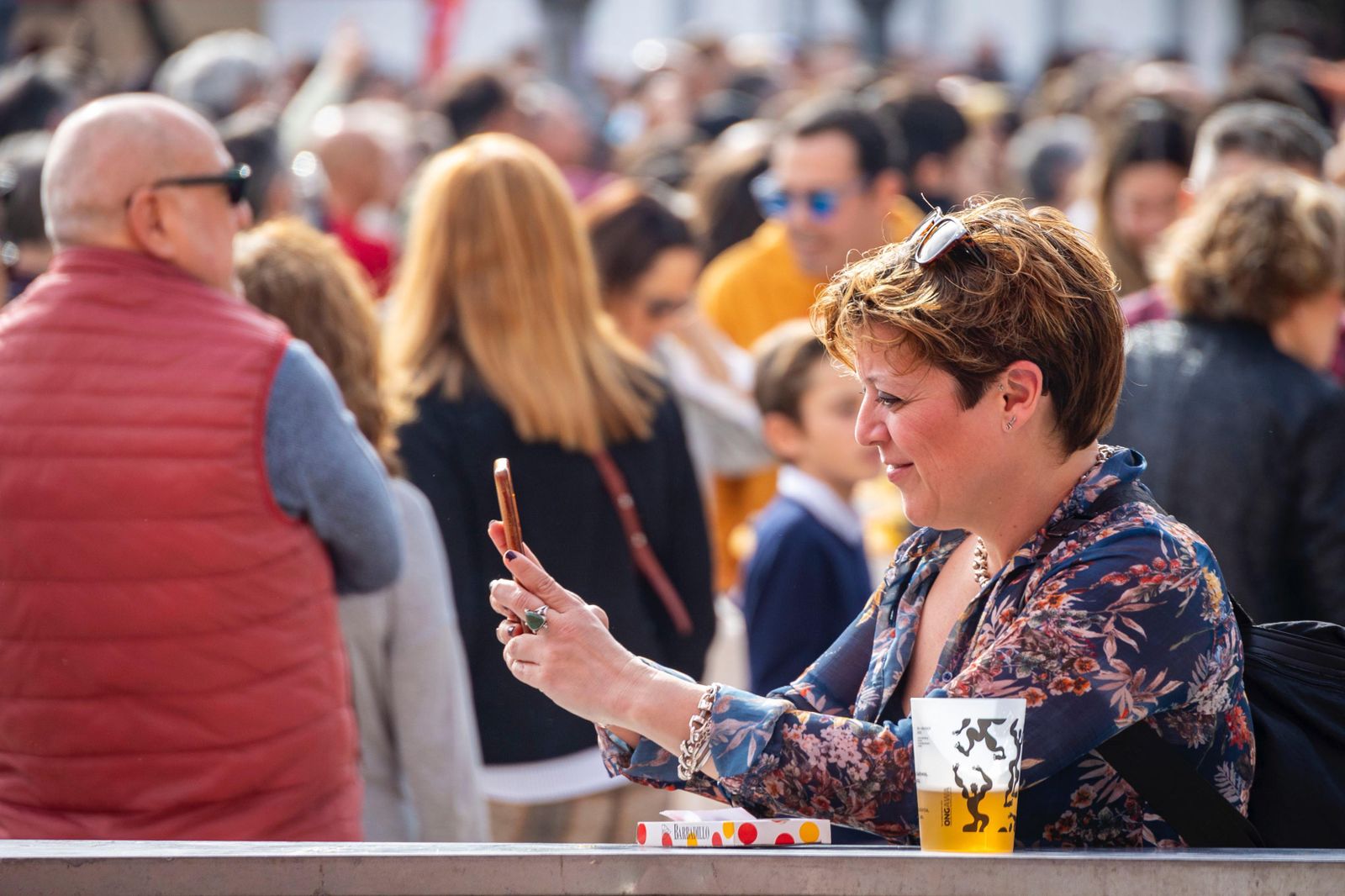 Todas las imágenes de la Ostionada en la plaza de San Antonio