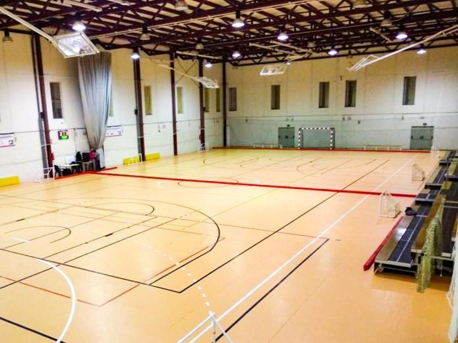 Instalaciones deportivas de Pozo del Camino, donde se produjo el suceso.