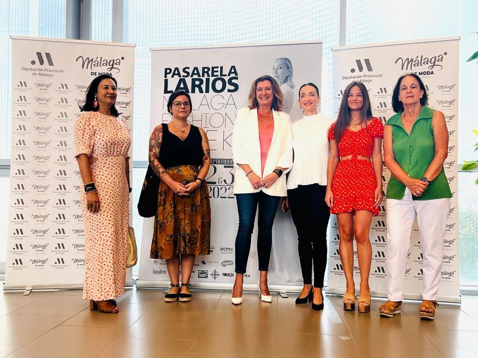 Presentación este martes de la Larios Fashion Week.