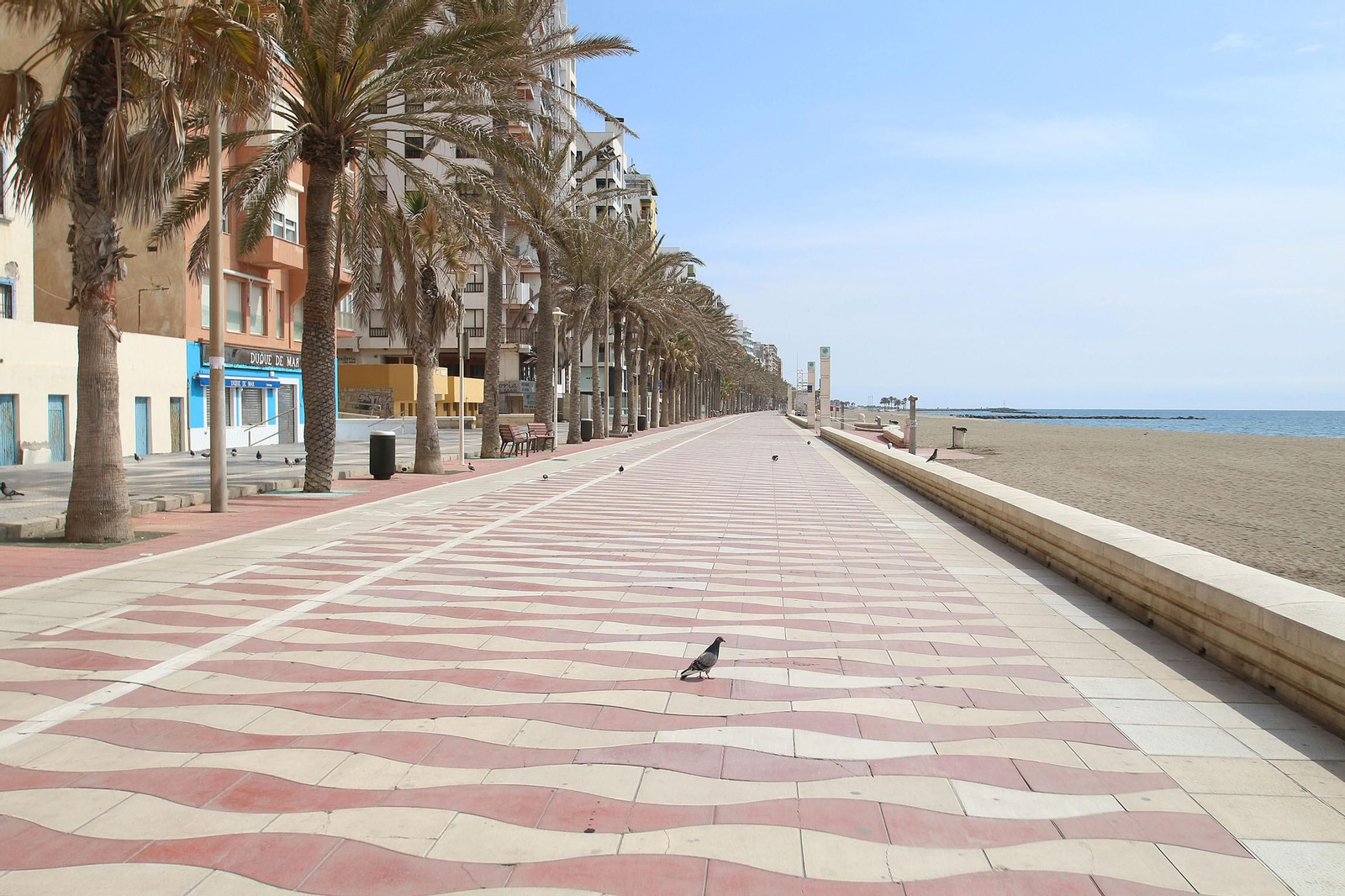 Las imágenes de la capital y los pueblos, paralizados para frenar el coronavirus