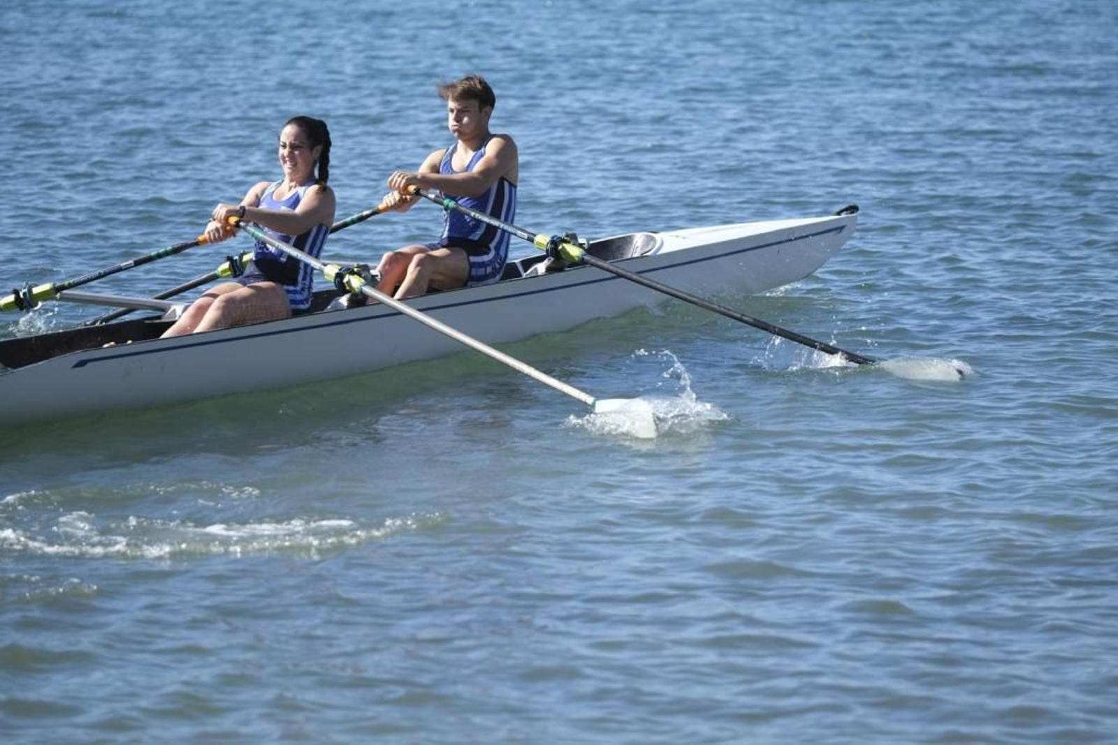 Espectáculo en el I Open Costa del Sol Beach Sprint celebrado en Málaga