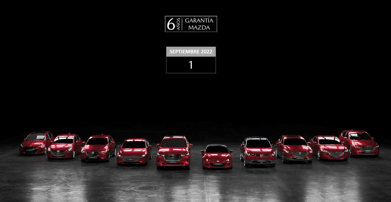 Mazda amplía la garantía de sus coches a 6 años o 150.000 km