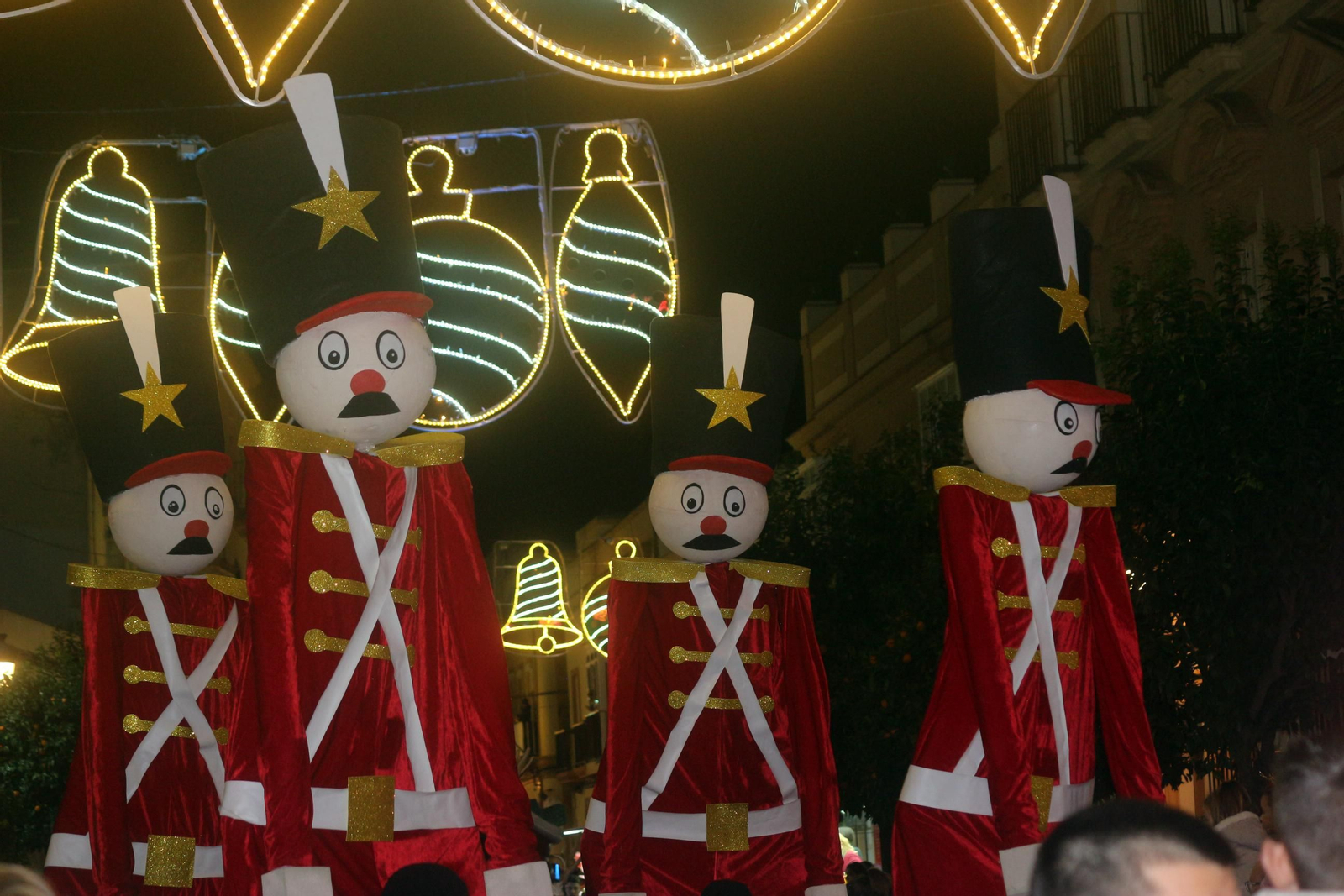 Visita de Papá Noel a Puerto Real