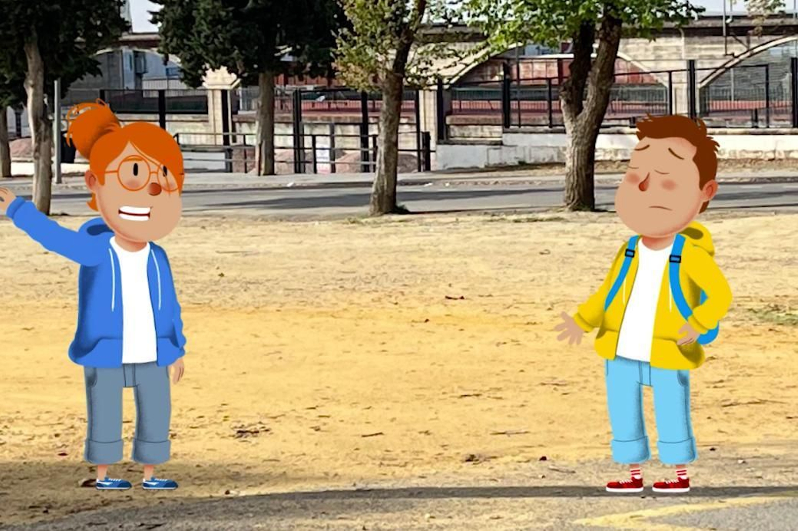 Monti, protagonista principal de la campaña divulgativa.