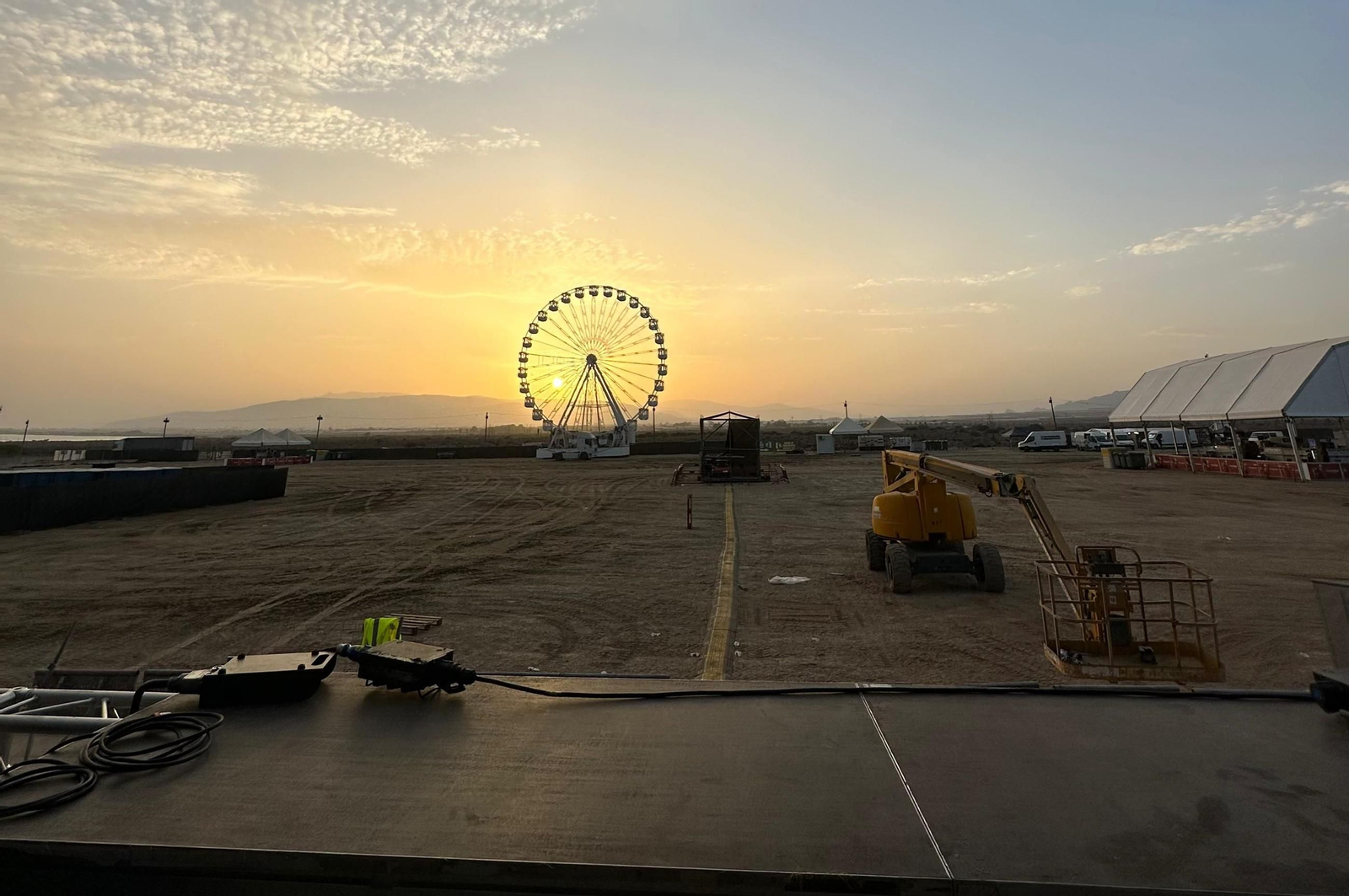 Instalaciones del Dreambeach en Almería.
