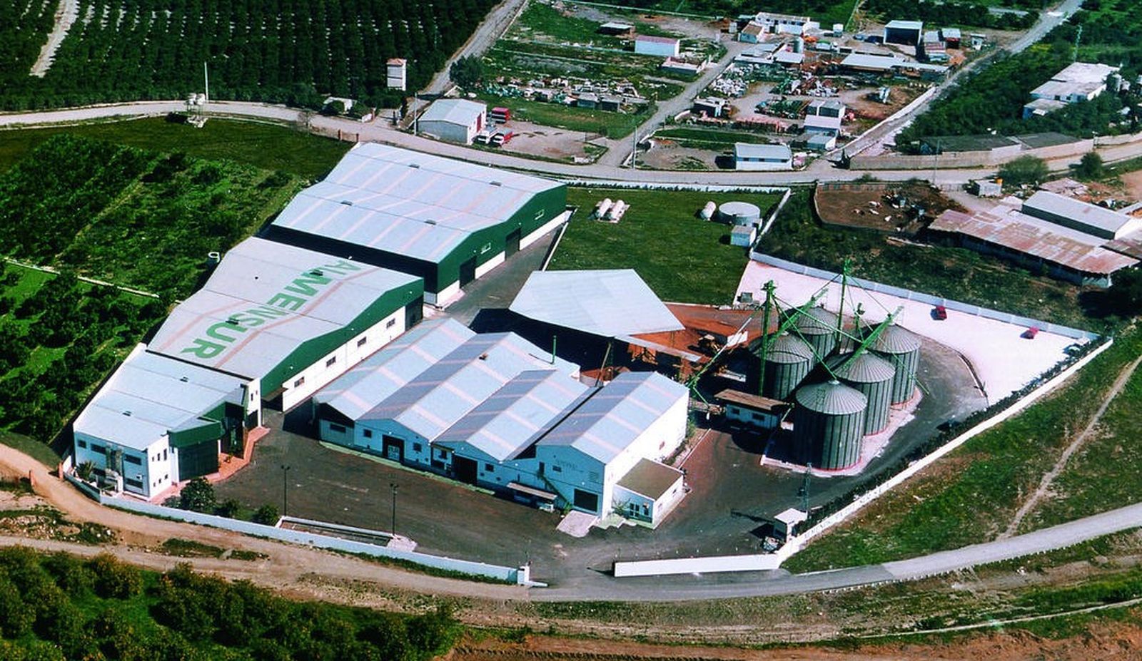 Vista panorámica de las instalaciones de la cooperativa.