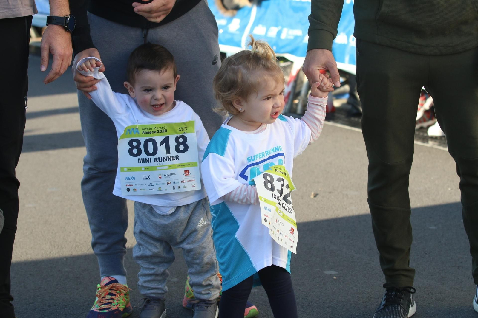 Fotogalería de las carreras infantiles del Medio Maratón de Almería