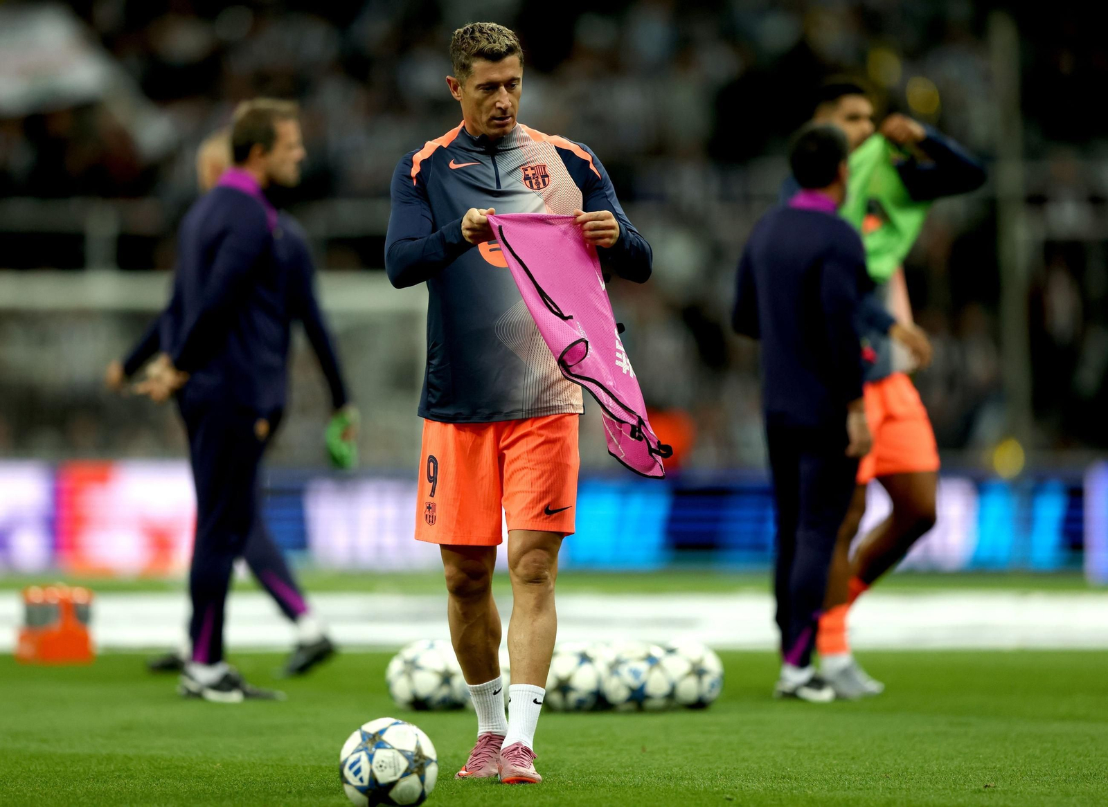 Las fotos del Newcastle - Barcelona