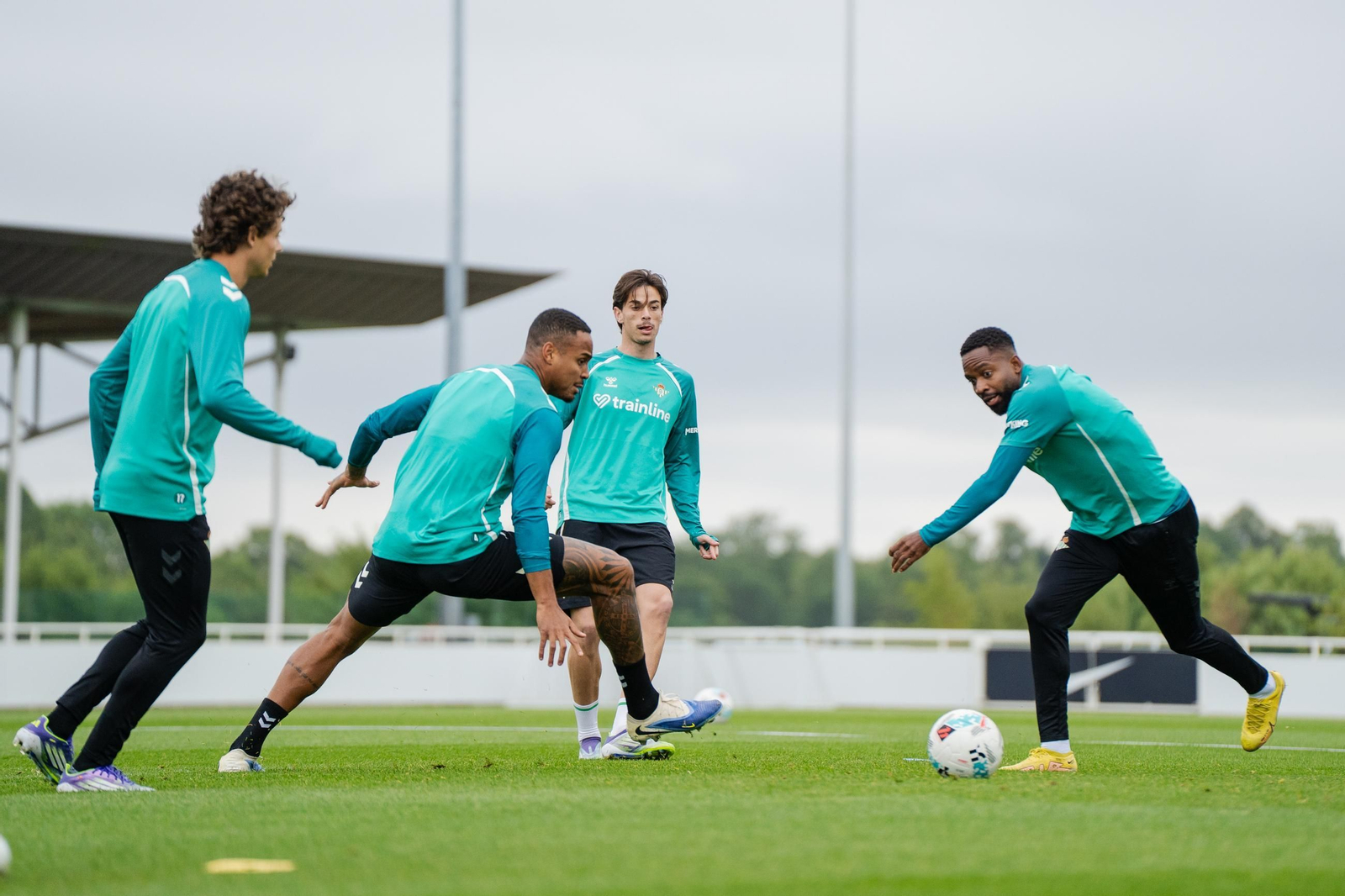 Las fotos del Betis en Inglaterra