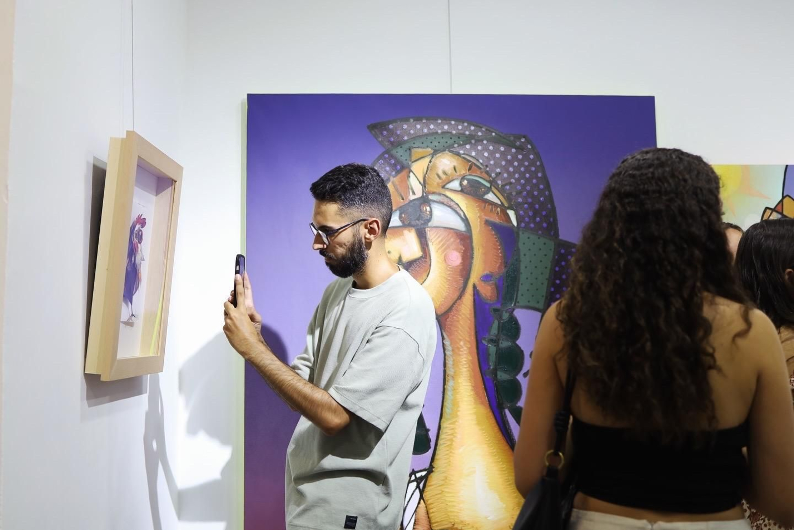 Así es Rampa: la nueva galería de arte contemporáneo con obras de Belin en el centro de Linares