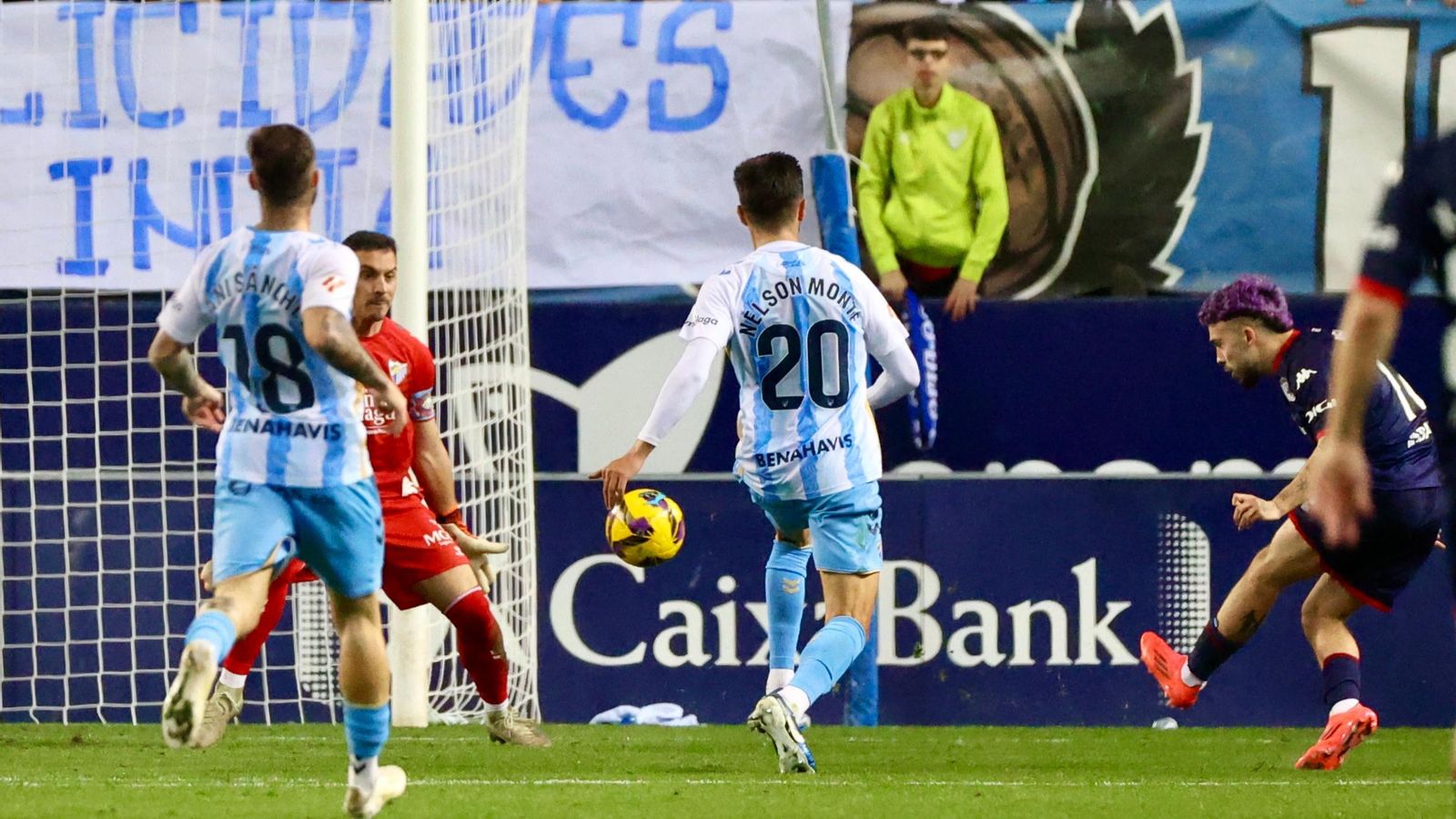 Las fotos del Málaga-Deportivo de La Coruña