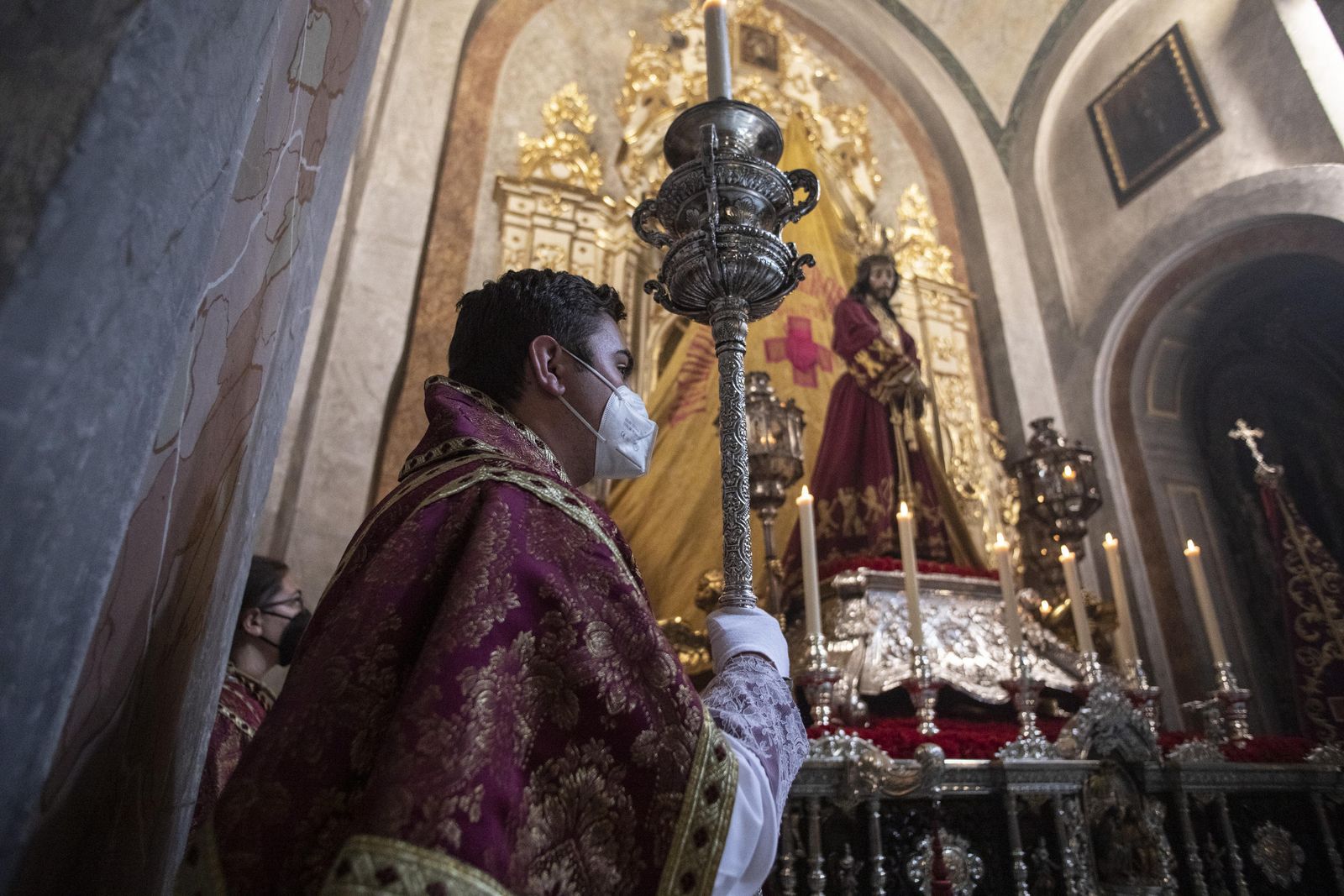 La veneración a Jesús del Rescate, en imágenes