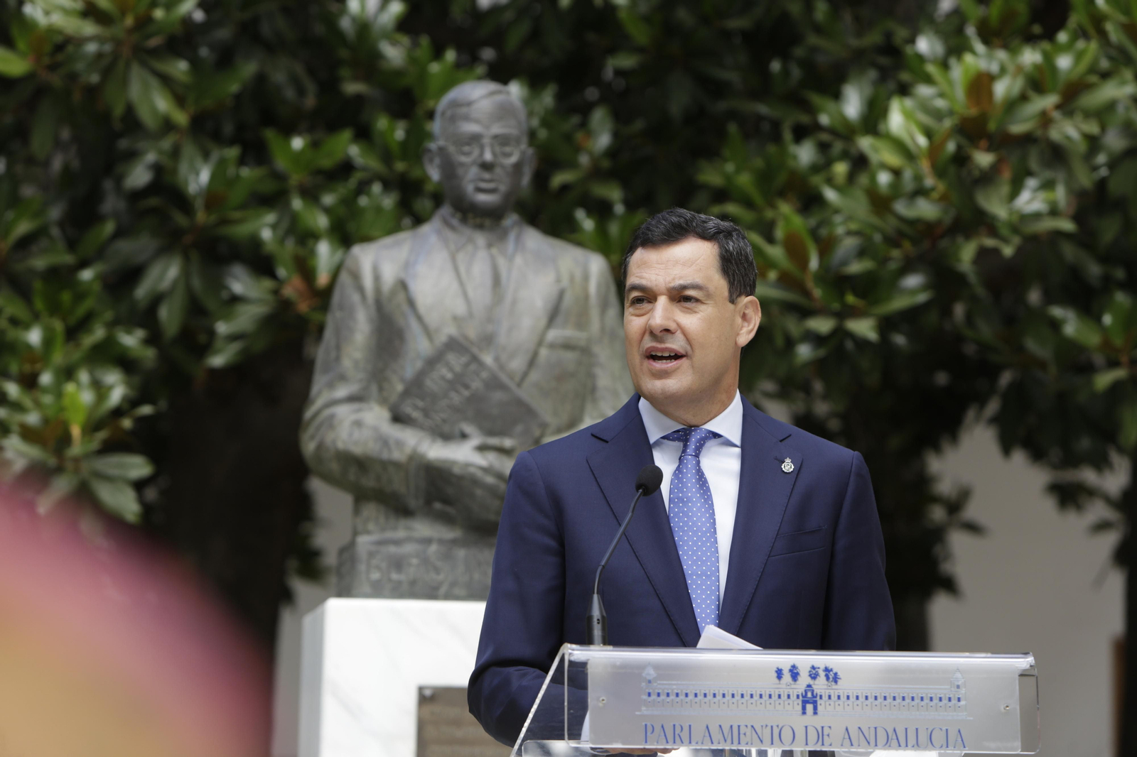Acto de homenaje a Blas Infante en el Parlamento