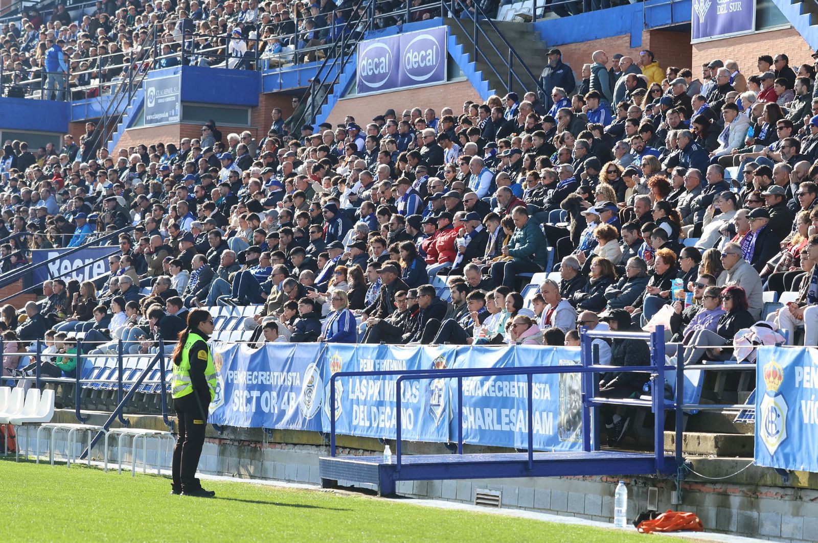 Búscate en las gradas del Nuevo Colombino durante el Recre-Estepona