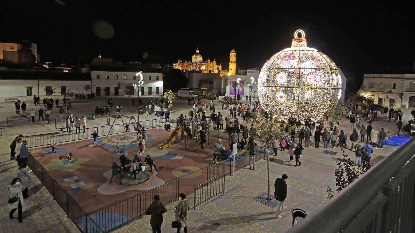 Jerez inaugura su alumbrado navideño