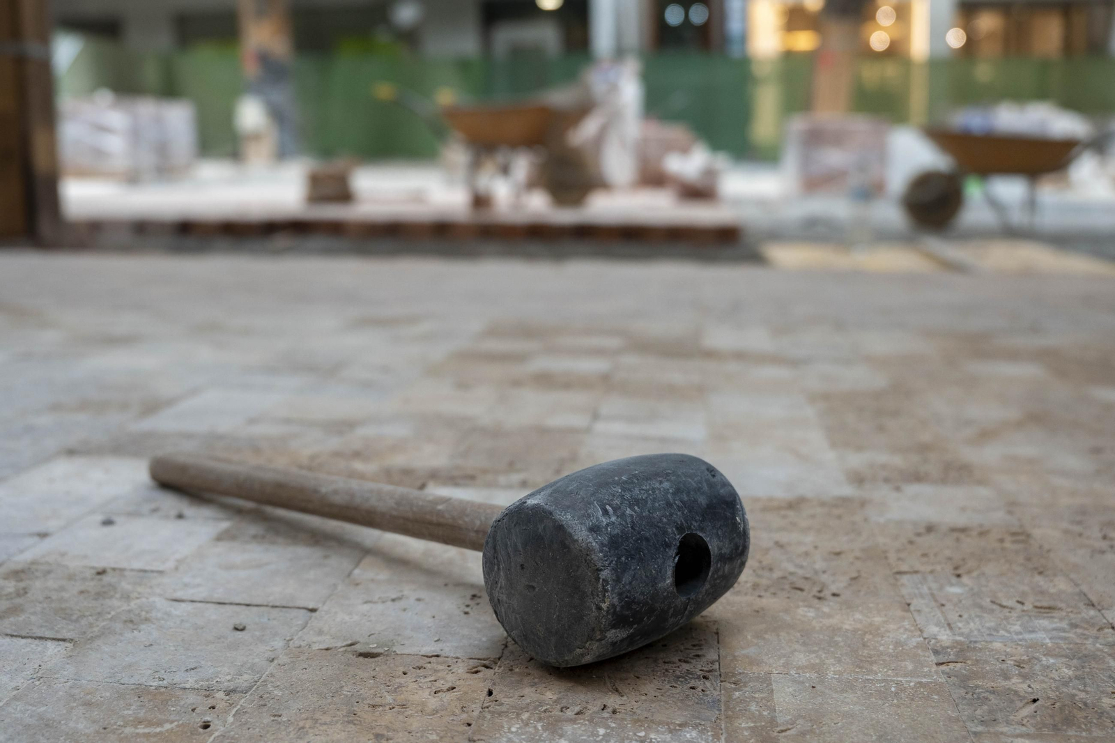 Las imágenes de las obras del paseo de Almería