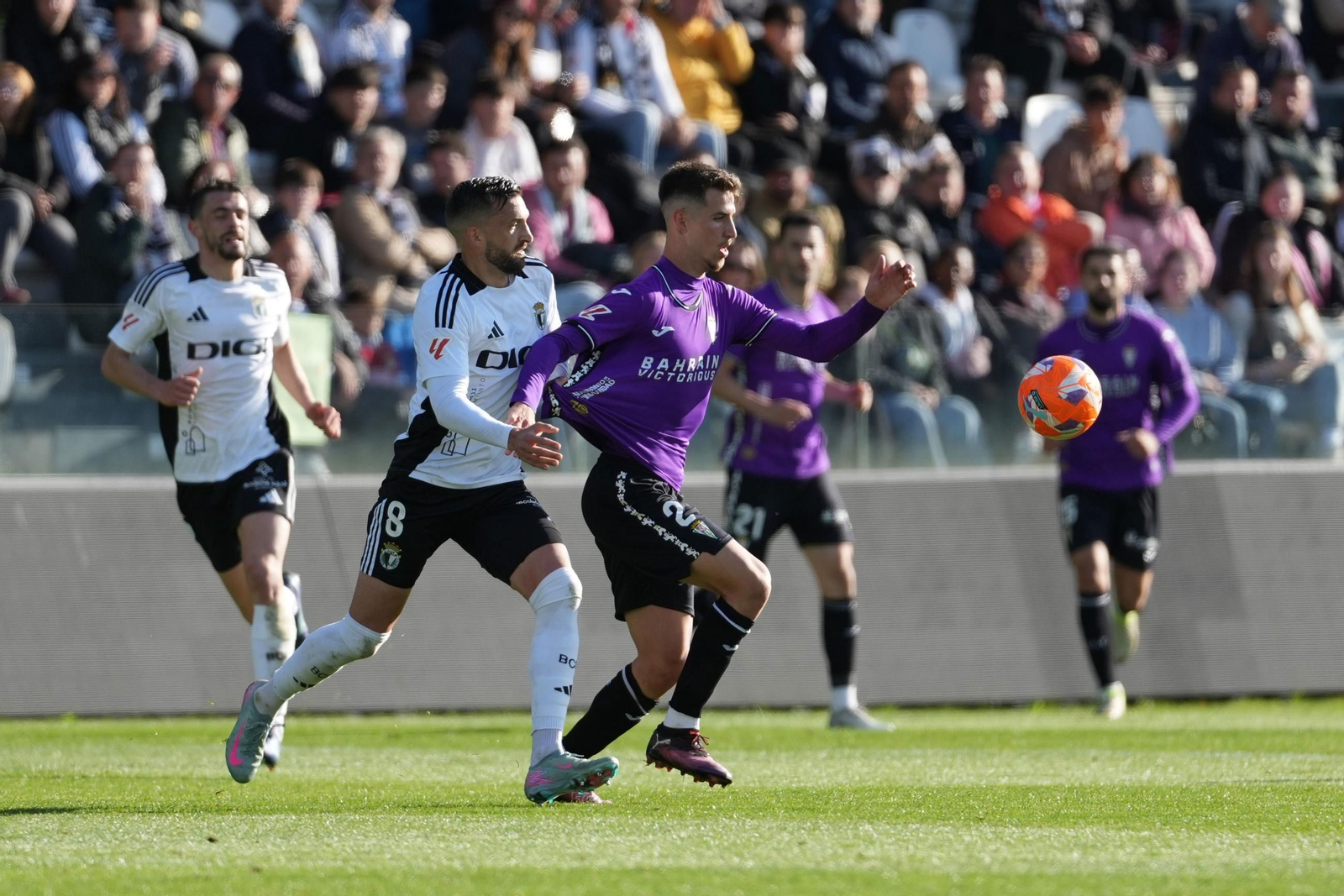 Las mejores fotos del Burgos CF - Córdoba CF en El Plantío