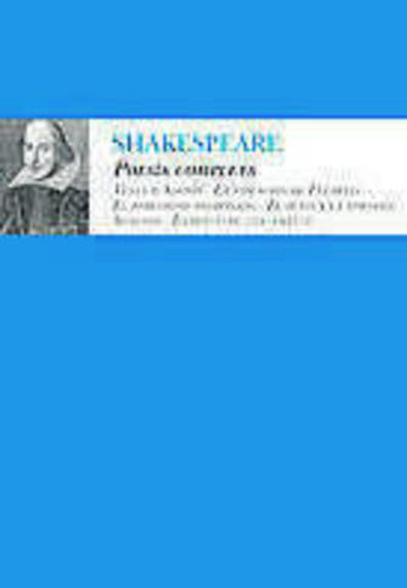 Un retrato del dramaturgo y poeta inglés William Shakespeare.