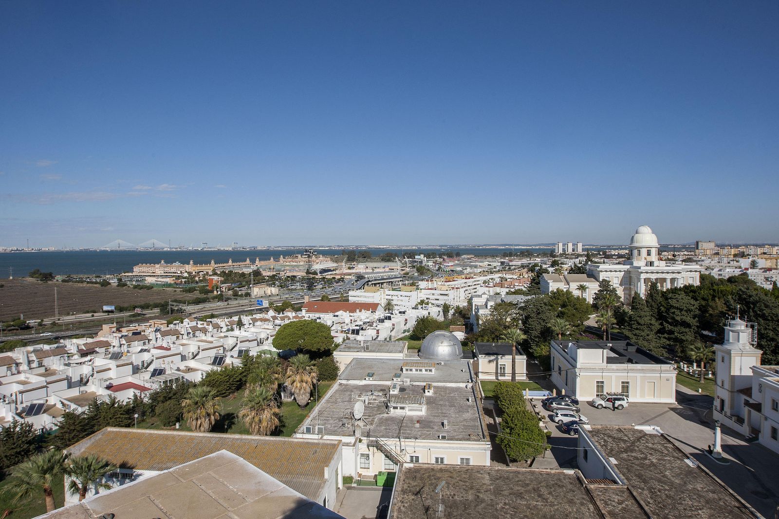 Vista aérea de una parte de San Fernando, en una imagen de archivo.