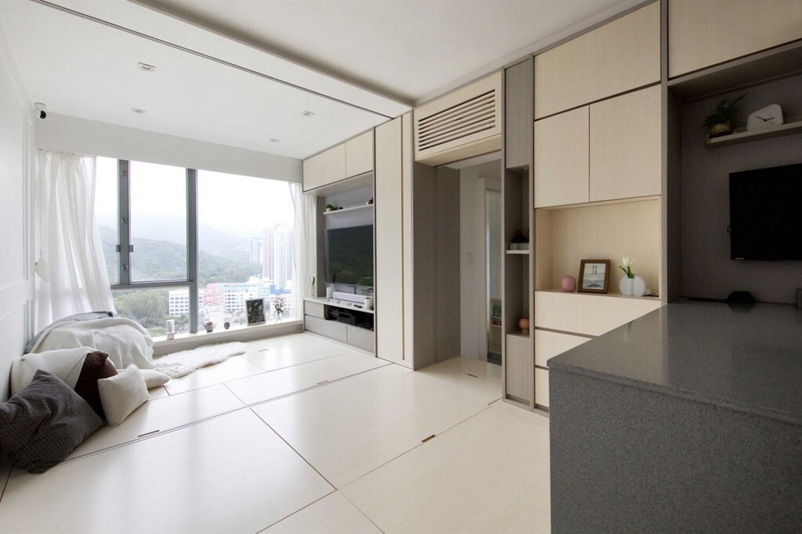 El estudio Sim-Plex rediseña espacios de 45 metros cuadrados adaptándolos a todo tipo de necesidades