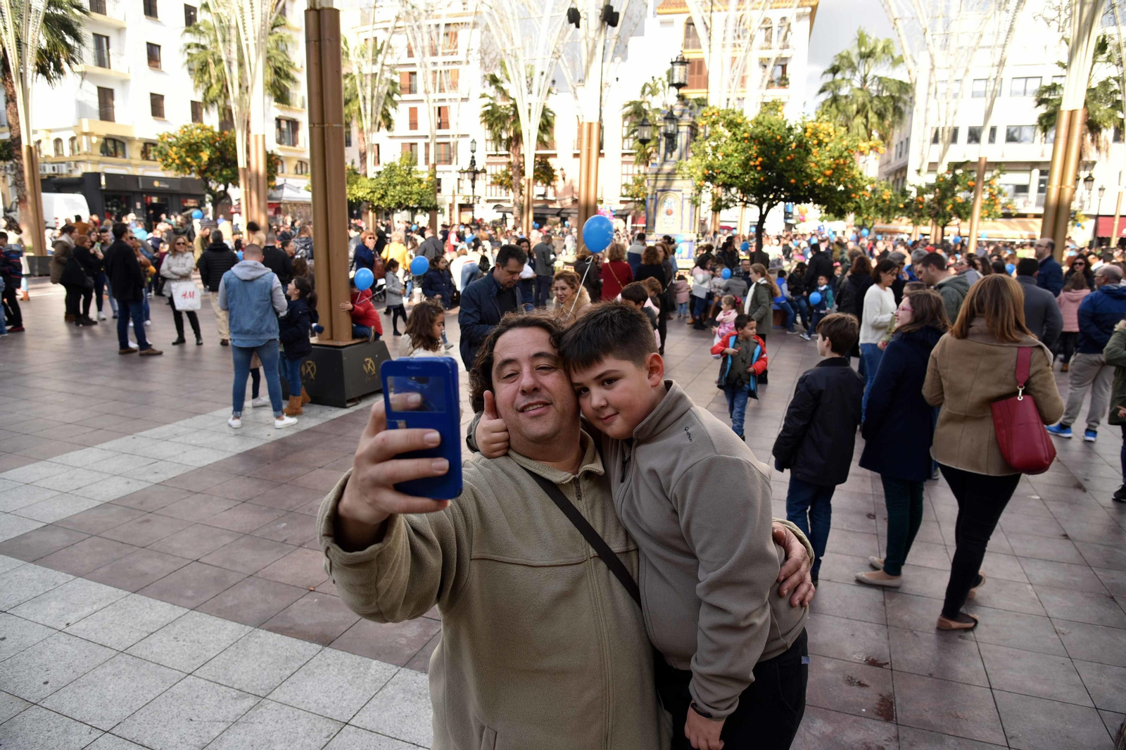 Homenaje al Reloj de la Palma y campanadas Infantiles