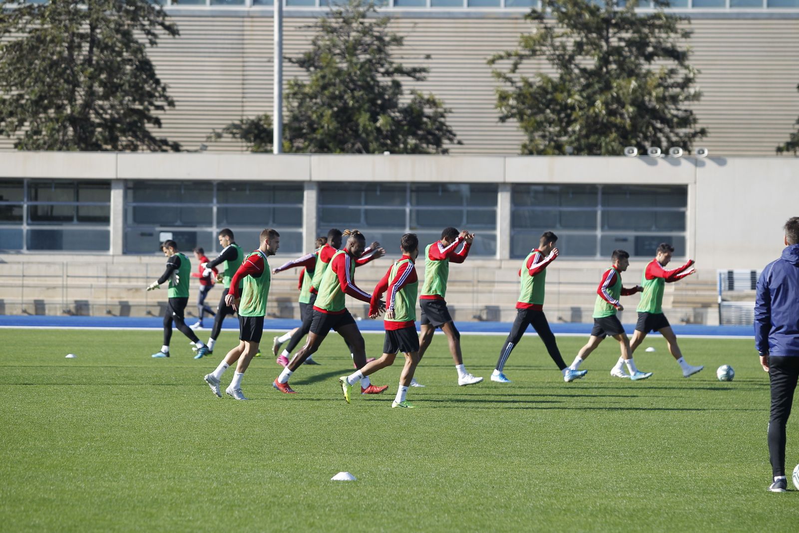 Fotogalería del entrenamiento del Almería previa al partido ante el Numancia