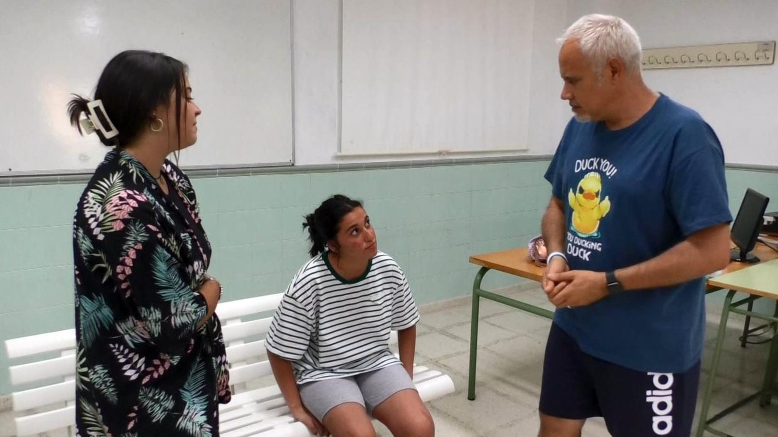 Ensayo del musical 'Abanibi te quiero amor'