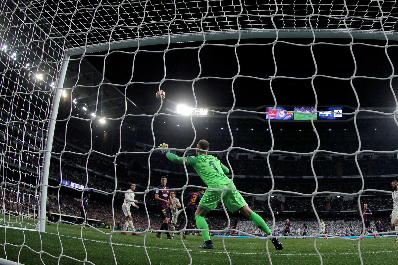 Las imágenes del Real Madrid-Barcelona