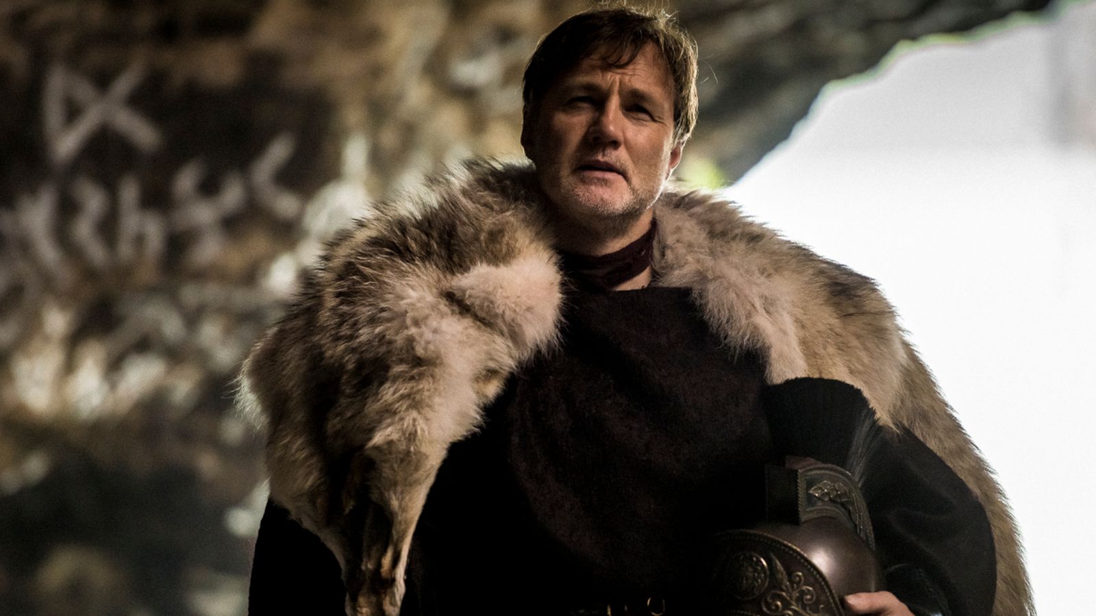 David Morrissey como el general romano Aulus en el drama bélico histórico 'Britannia'.