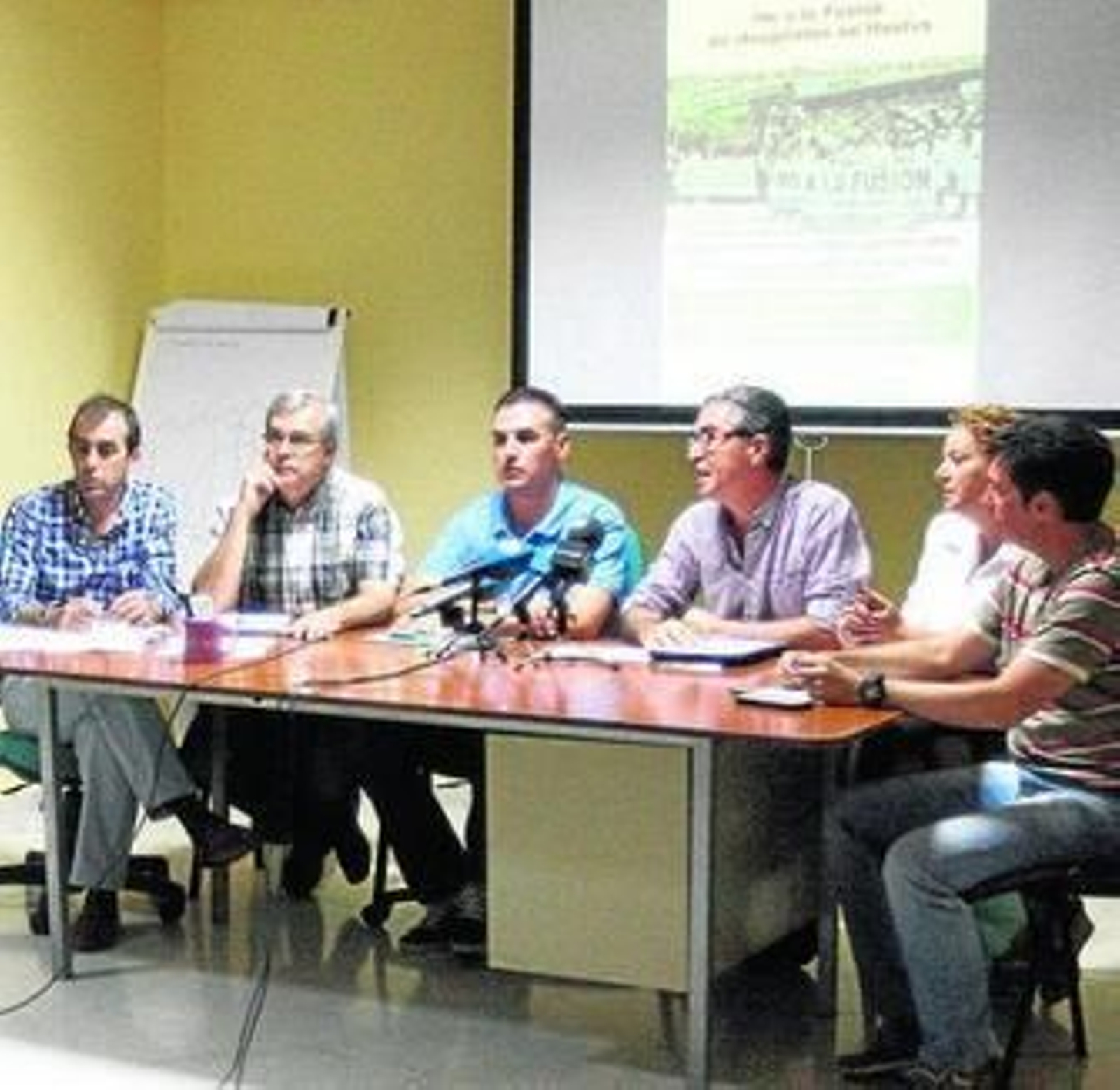 Rueda de prensa ofrecida ayer en la sede del Satse.