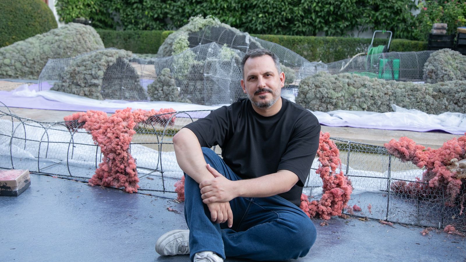 Álvaro Guzmán, director de producción de Flora, en el Palacio de Viana.