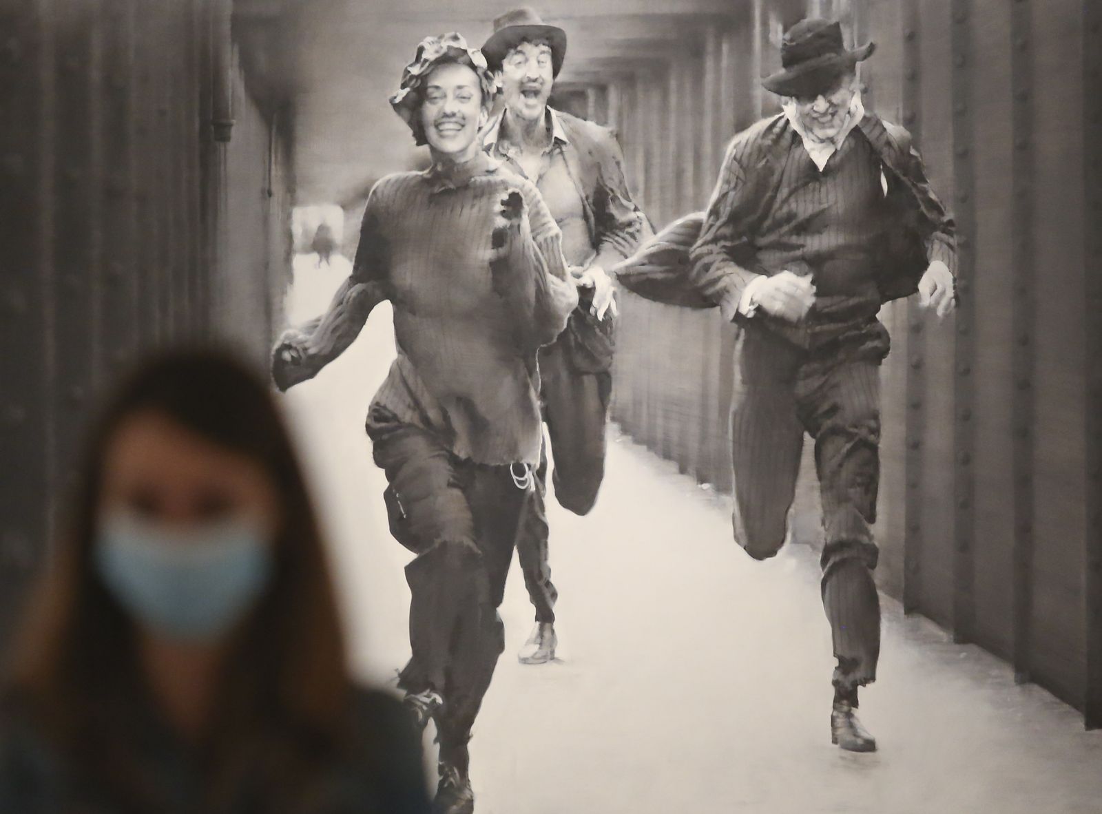 Las fotos del (tímido) reencuentro con los museos en Málaga