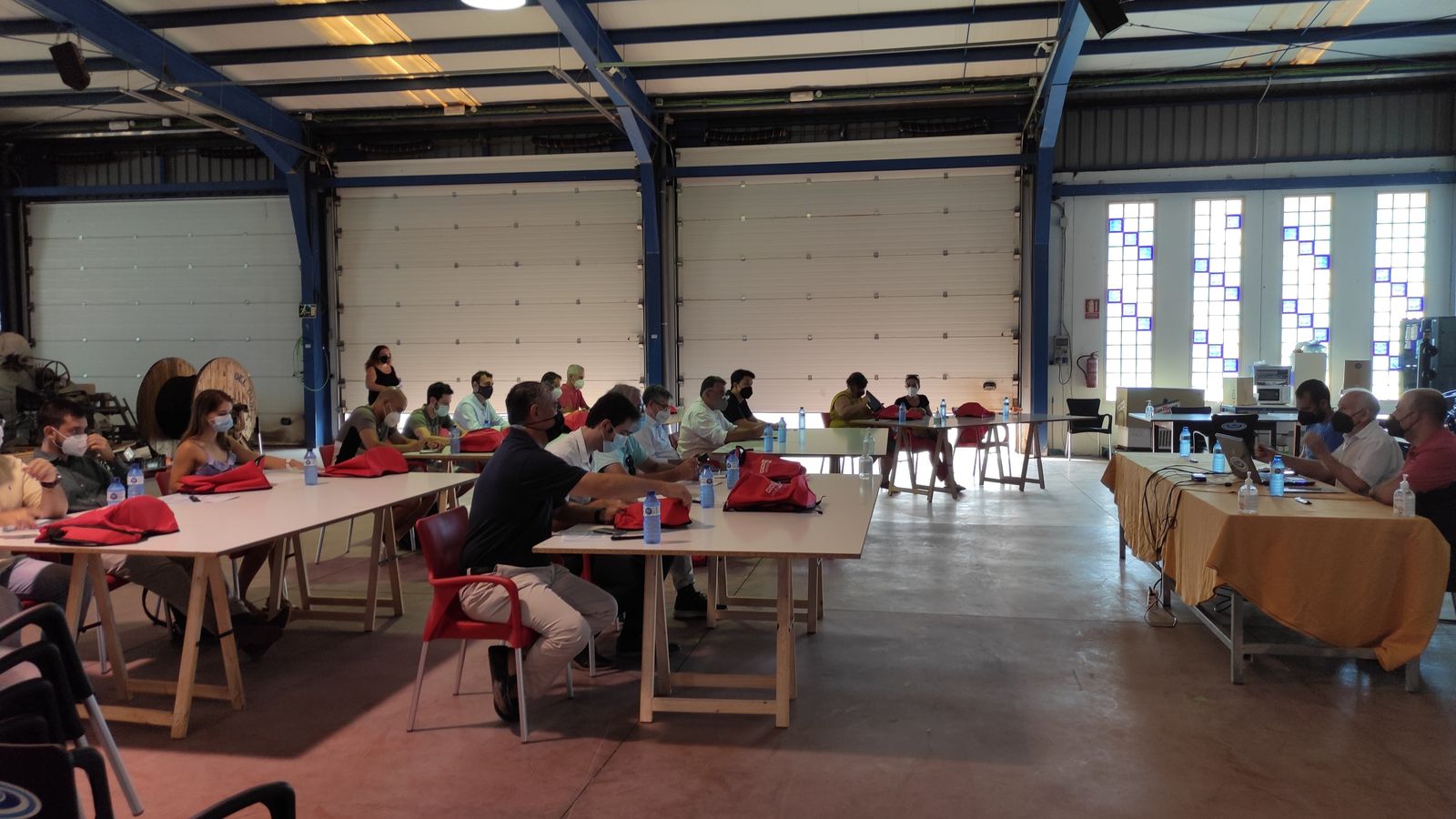 Visita a las instalaciones de la CUCN en Campohermoso.