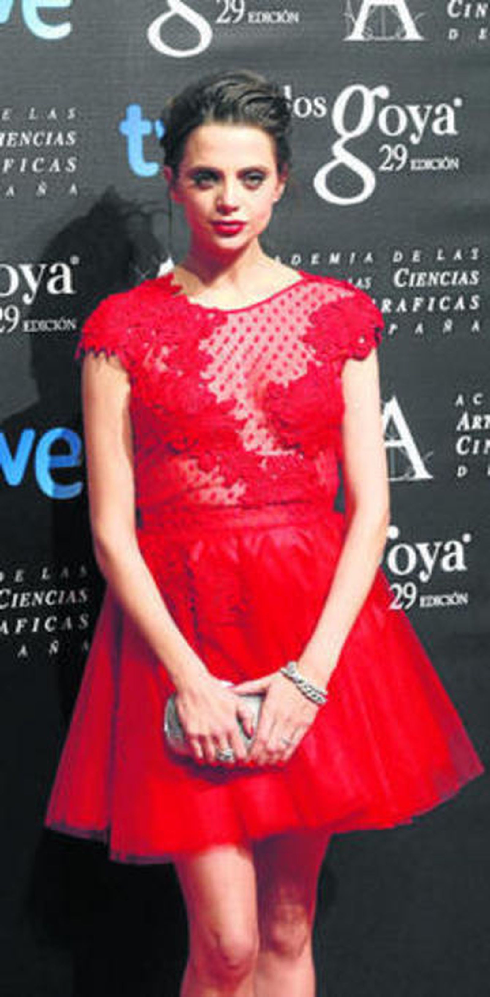 Macarena Gómez (Córdoba, 1978), el lunes en la fiesta de los nominados.