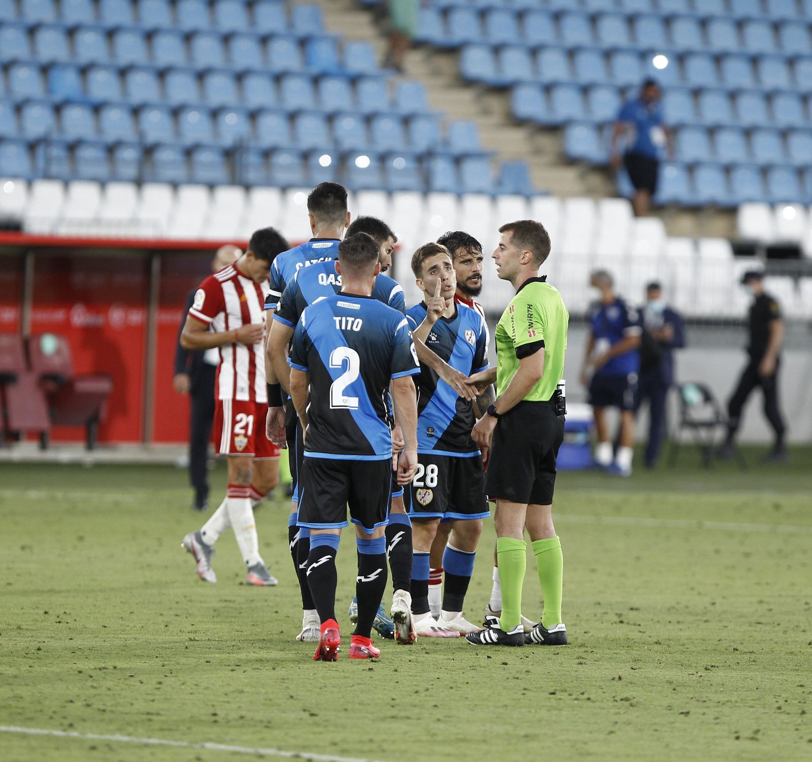 Fotogalería U.D. Almería-Rayo Vallecano