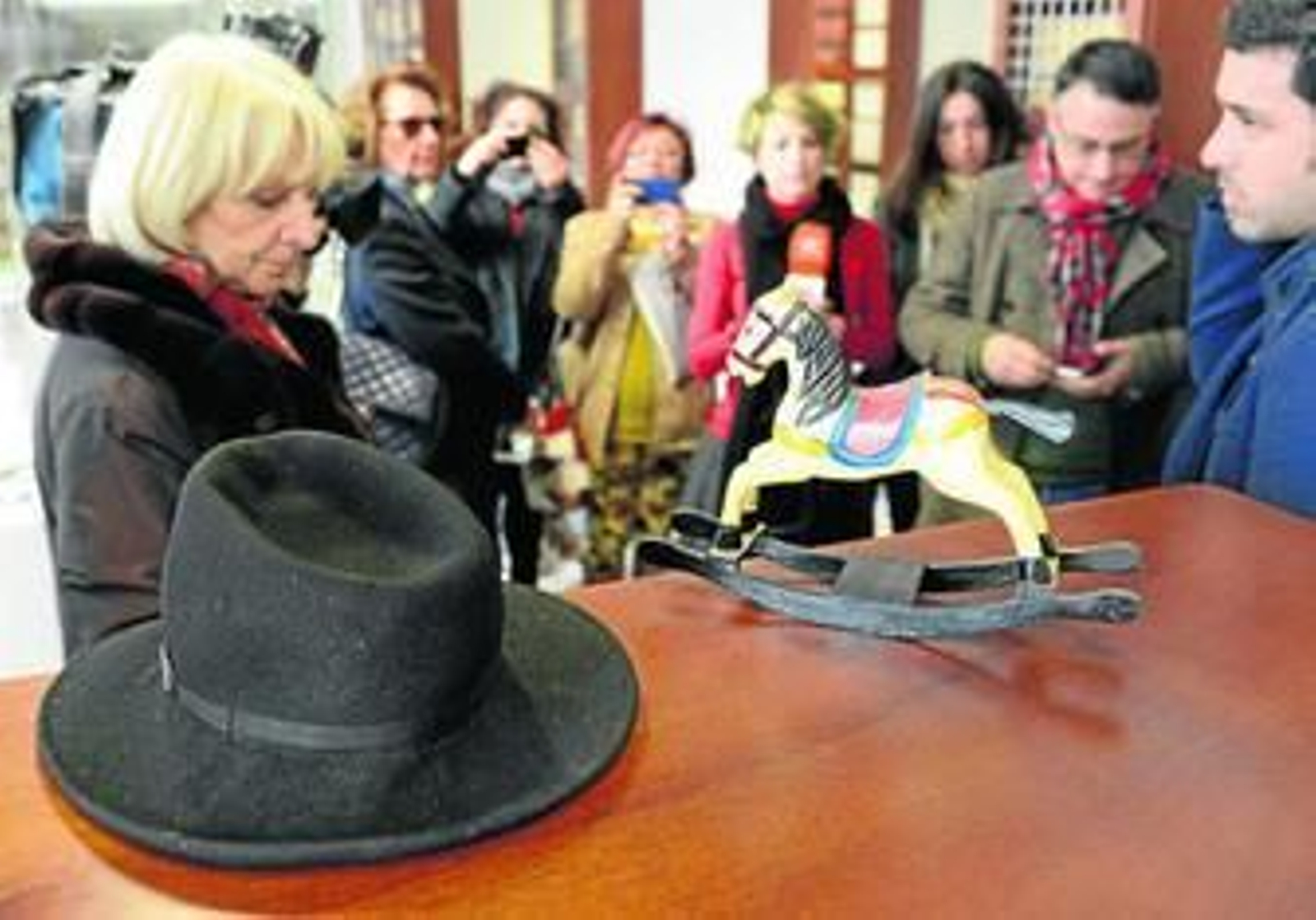 El sombrero de Ory, recién sacado de la caja del disfraz que llevó en el pregón de 1983.