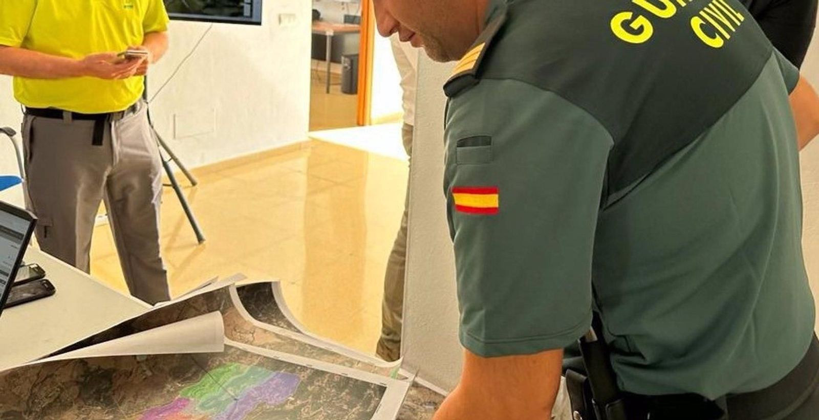 Dispositivo de búsqueda del hombre de 84 años desaparecido en Casares.