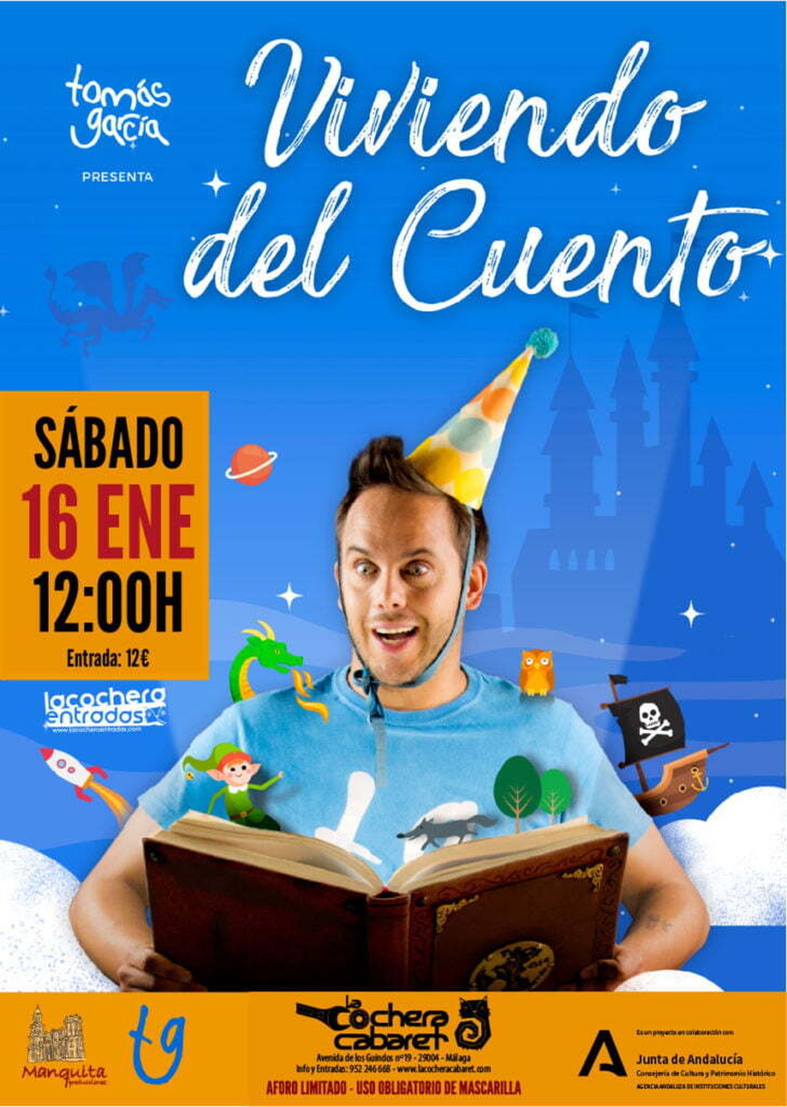 'Viviendo del cuento'