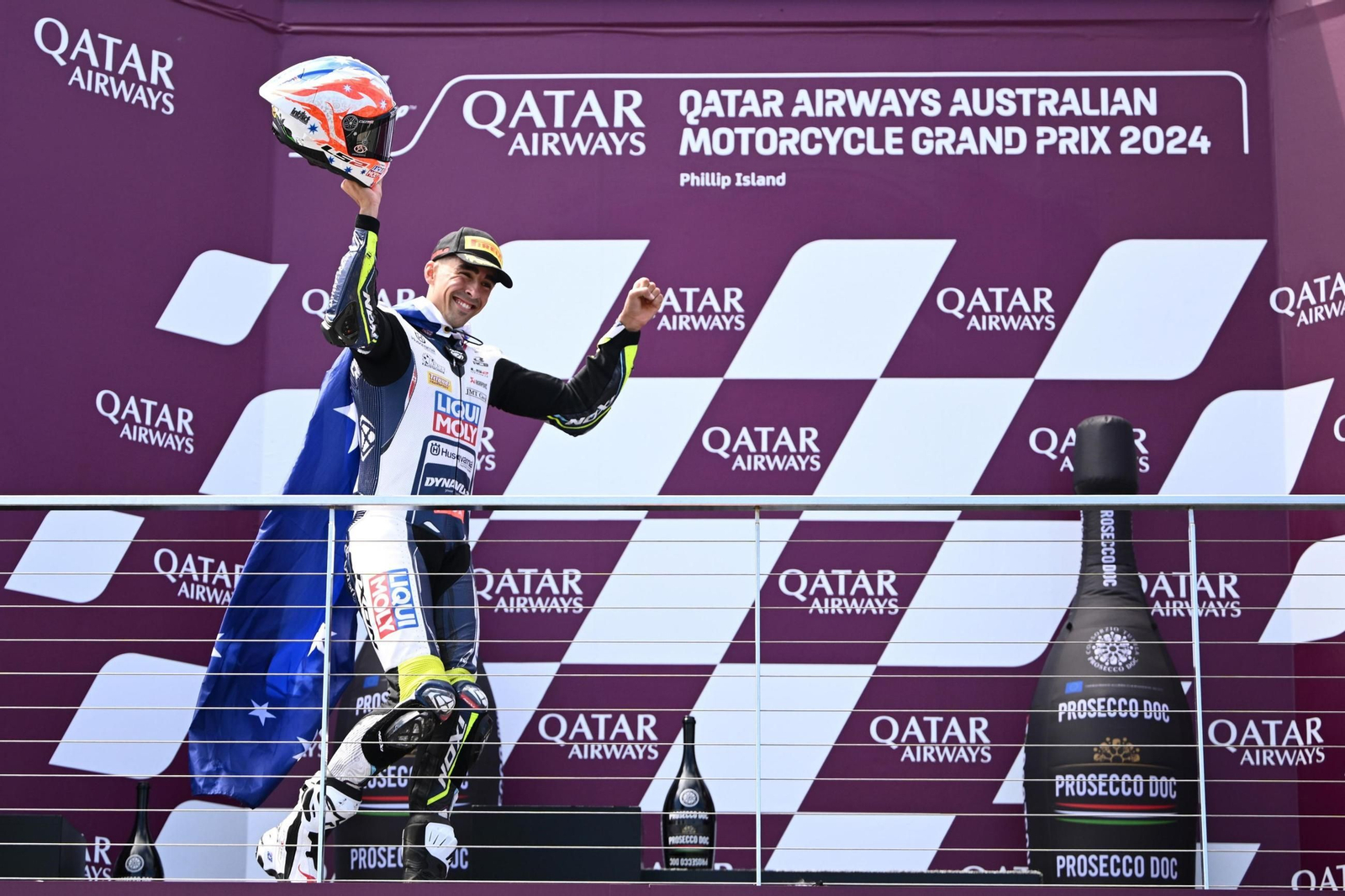 Las fotos del Gran Premio de Australia de motociclismo