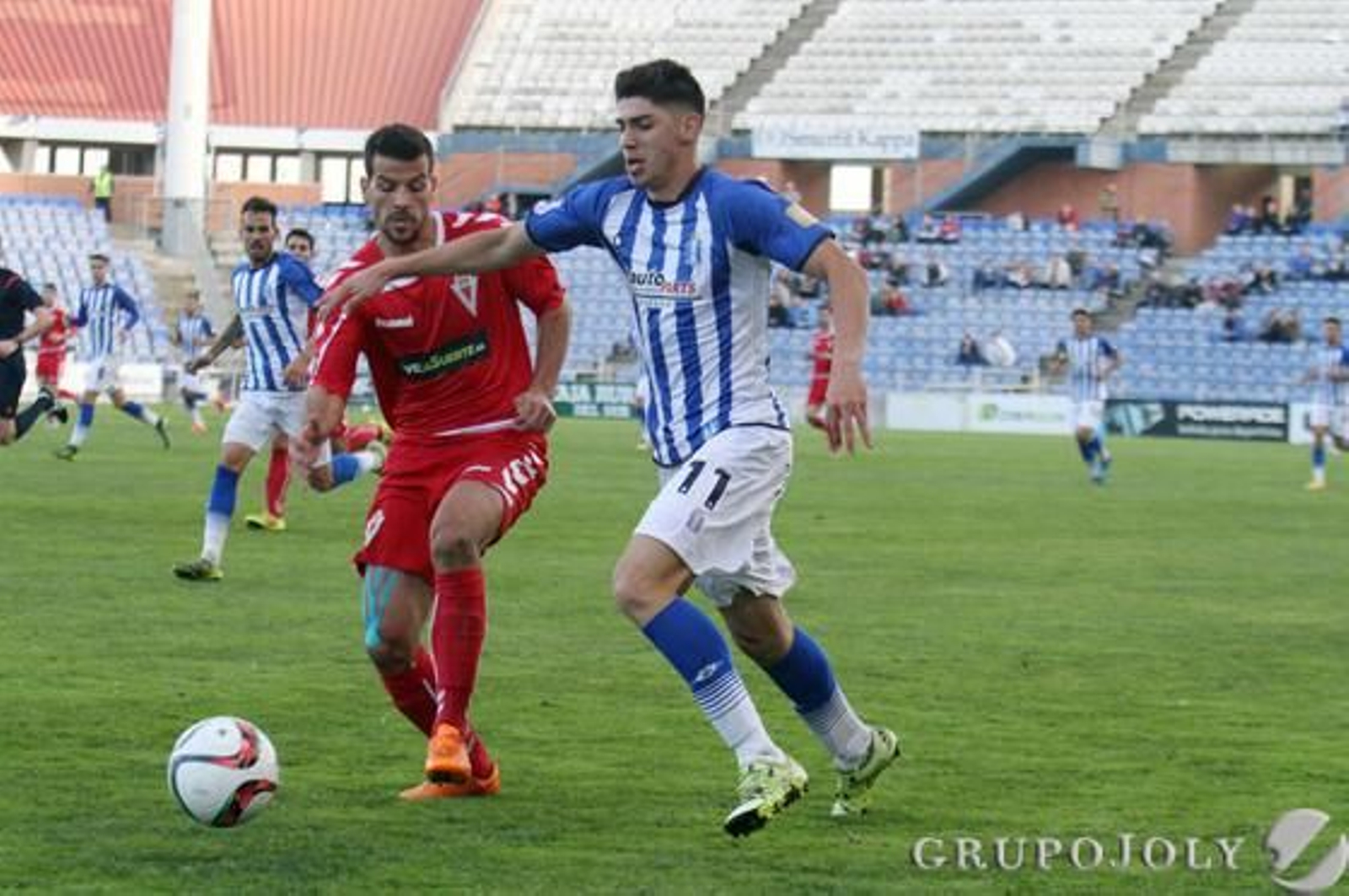 Las imágenes del Recre-Murcia