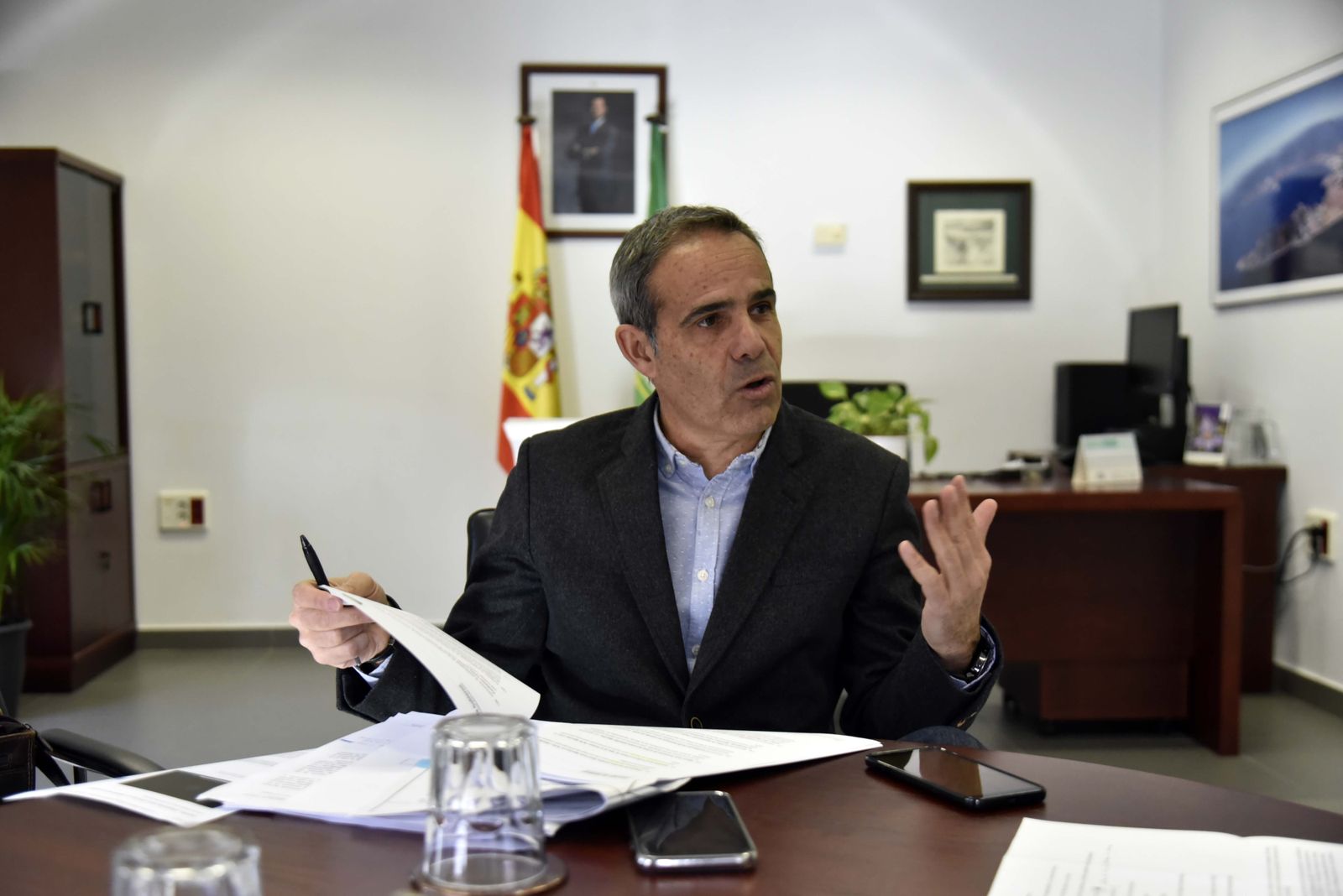 José Pacheco, subdelegado del Gobierno en Cádiz.