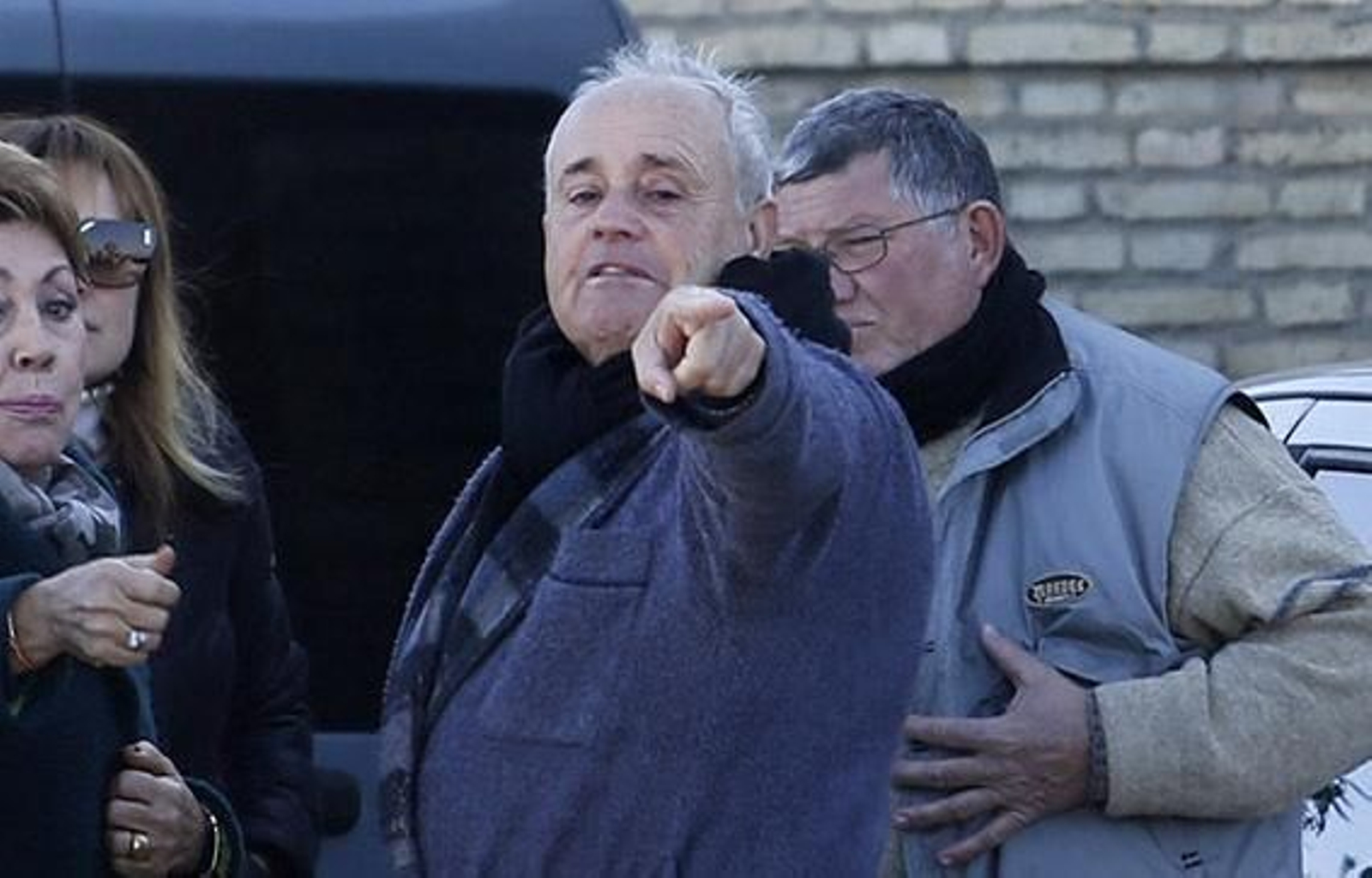 Joaquín Henares, poco después del intento de robo