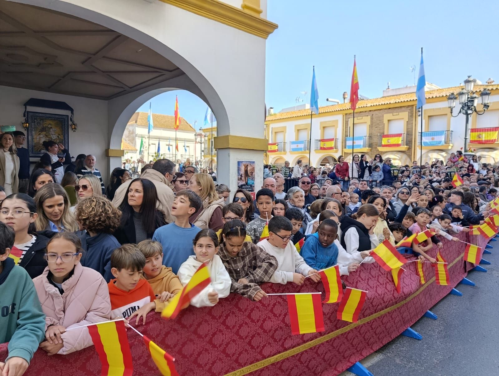 Las primeras imágenes del Rey Felipe VI en Huelva
