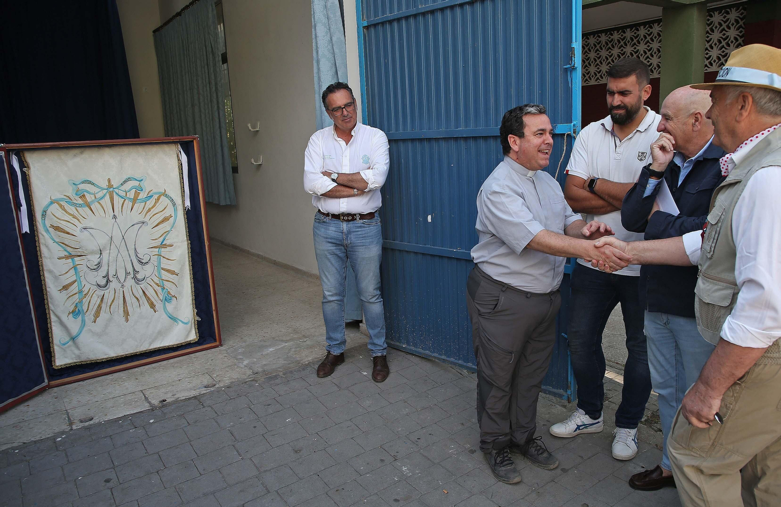 El inicio de la peregrinación hacia Almonte de la Hermandad del Rocío de La Línea en imágenes