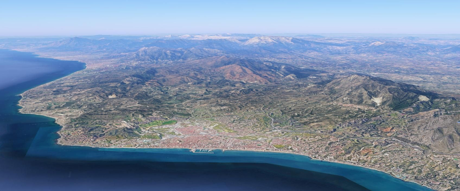 Vista de Fuengirola en la actualidad.