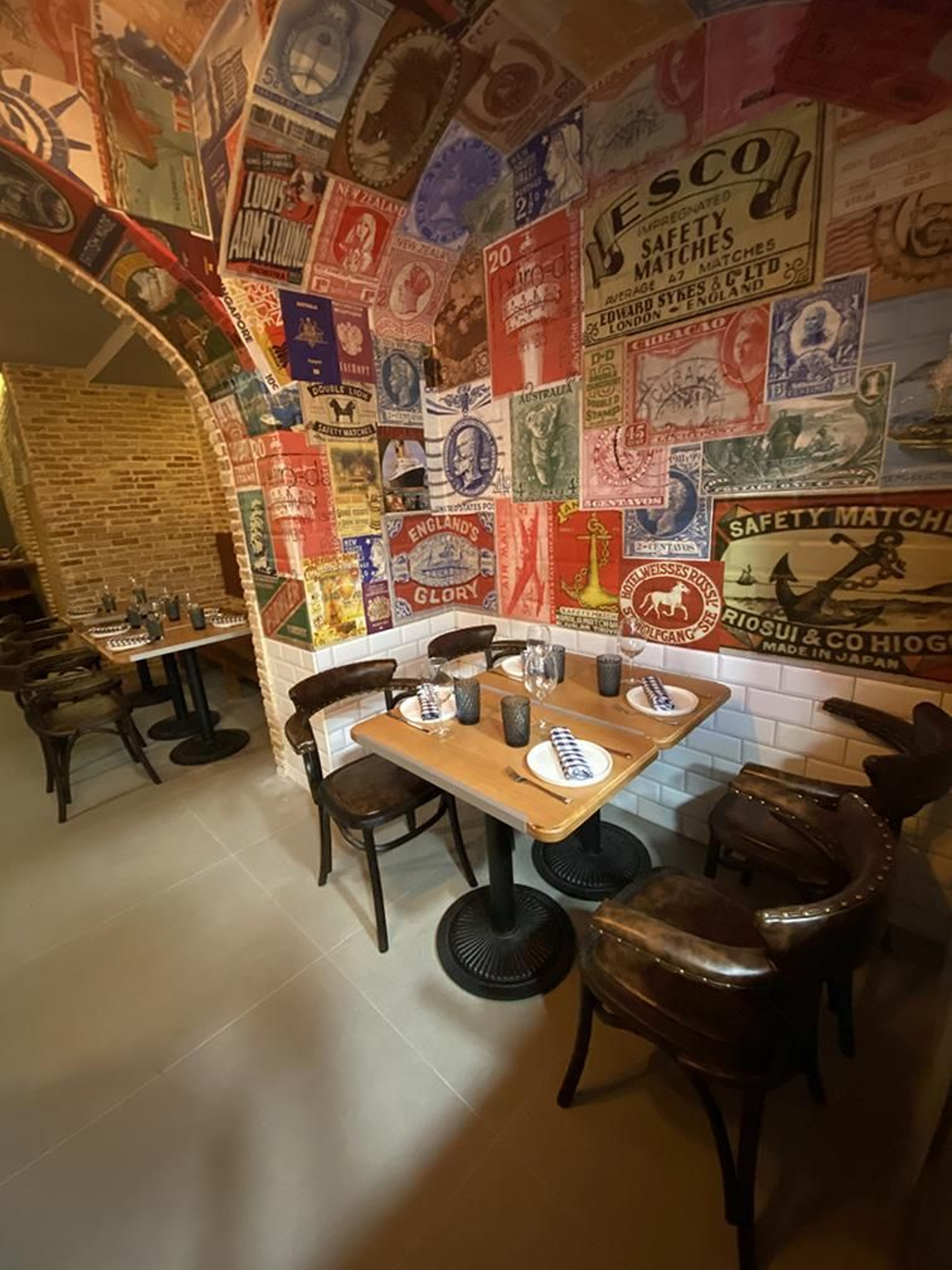 Reservado y comedor de Antípoda.