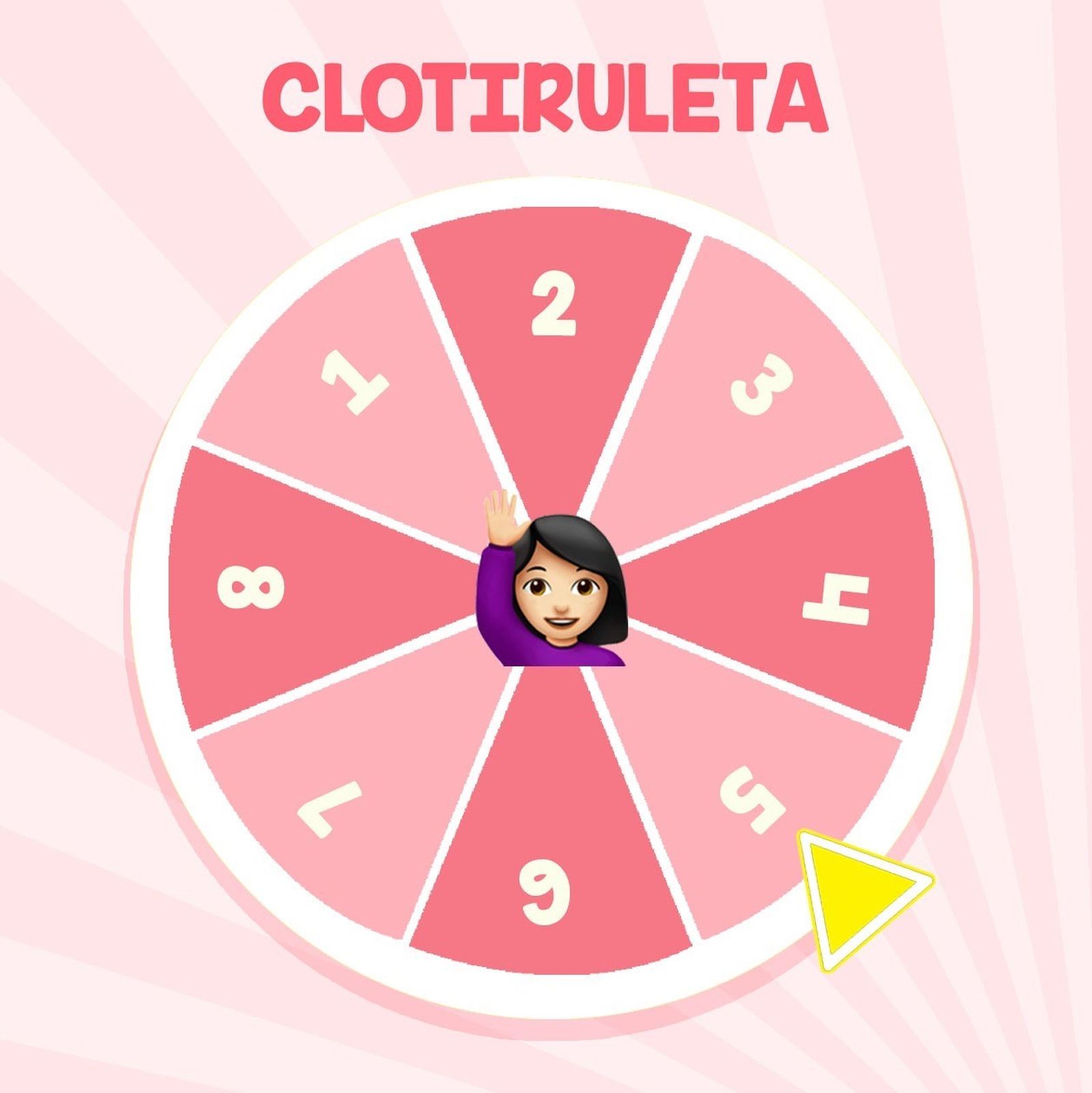 La 'Clotiruleta' que revolucionó internet a principios de semana.