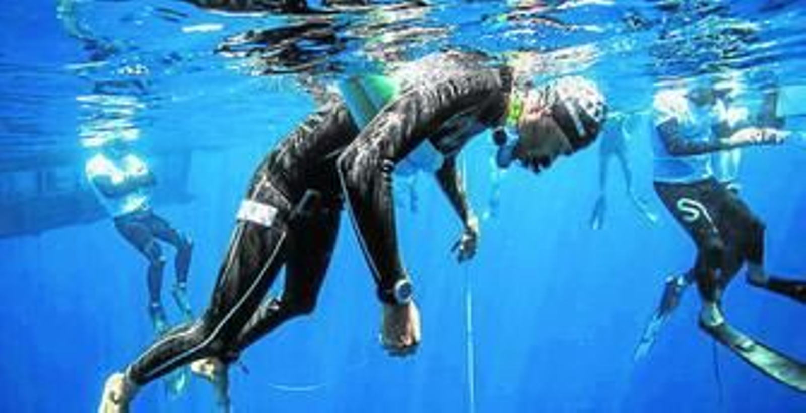 El joven en la presentación de ayer del evento deportivo.