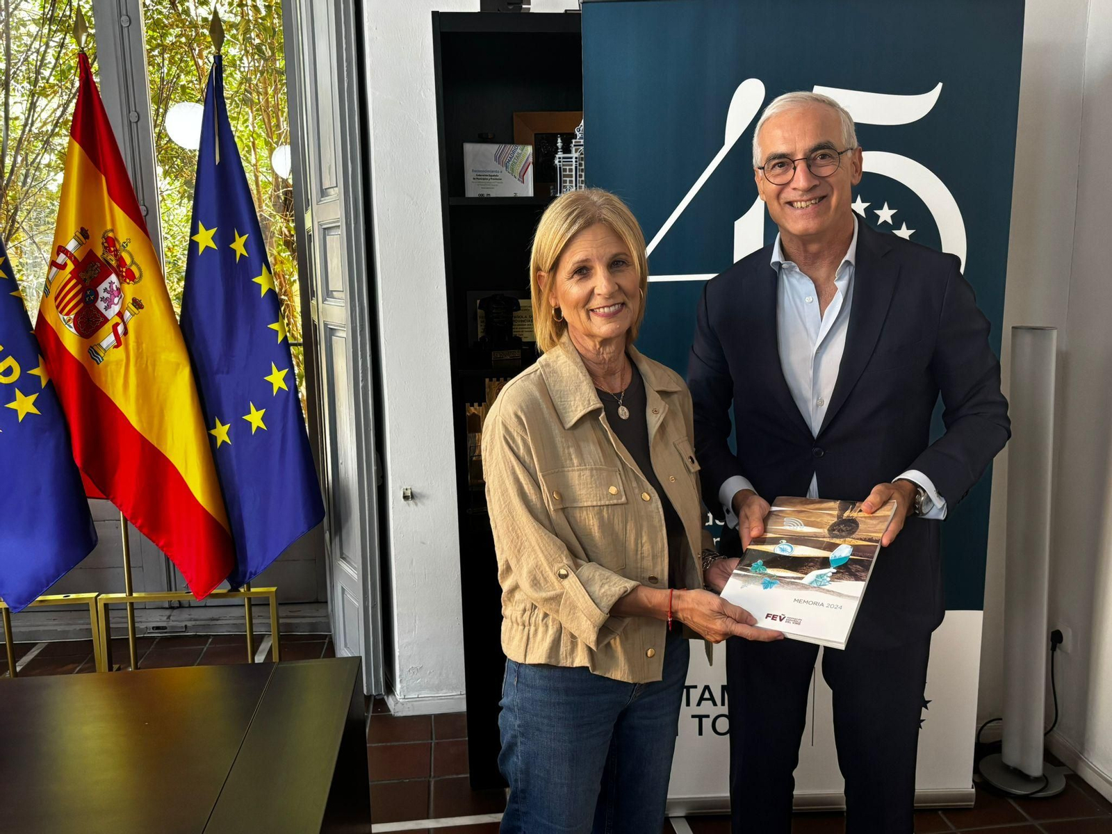 María José García-Pelayo y José Luis Benítez Robredo.